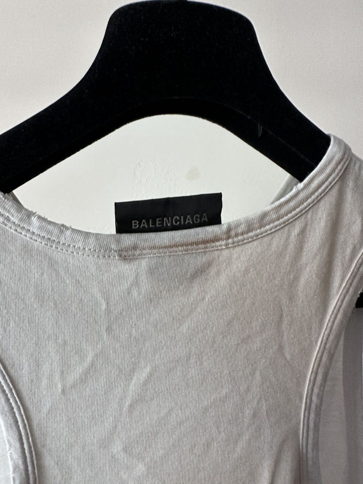 Balenciaga VIC-only Mud Show Outside Loop Tank Top Size US L / EU 52-54 / 3 - 4 Thumbnail