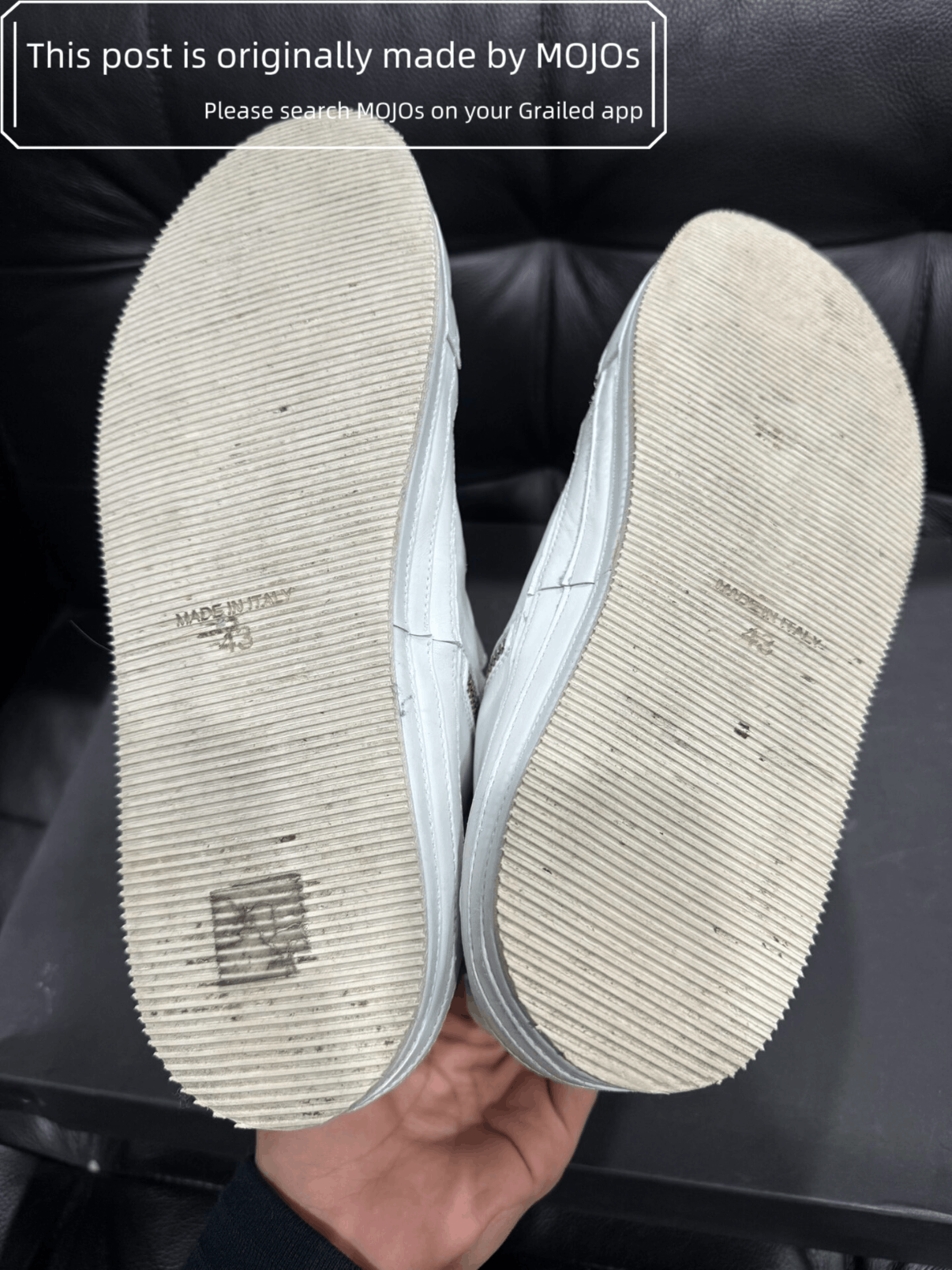 Ann Demeulemeester Sz 43 Ann Demeulemeester Stripe Hi-top Mojos47201826 Size US 10 / EU 43 - 5 Thumbnail