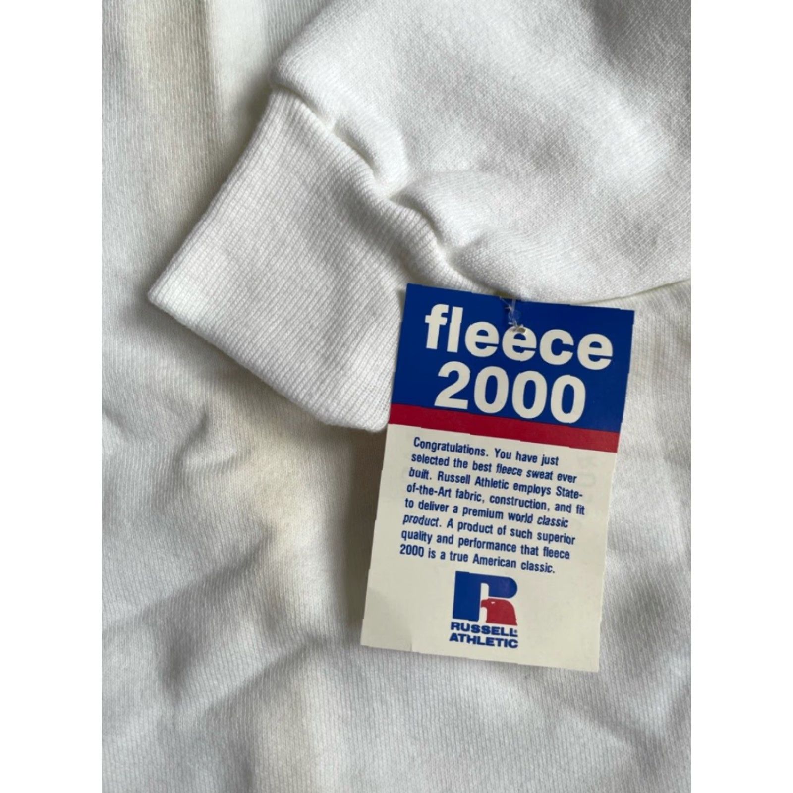 Russell Athletic VINTAGE Russell Athletic Sweatshirt Mens XS Crewneck 90s White Deadstock NWT USA Size US XS / EU 42 / 0 - 3 Thumbnail