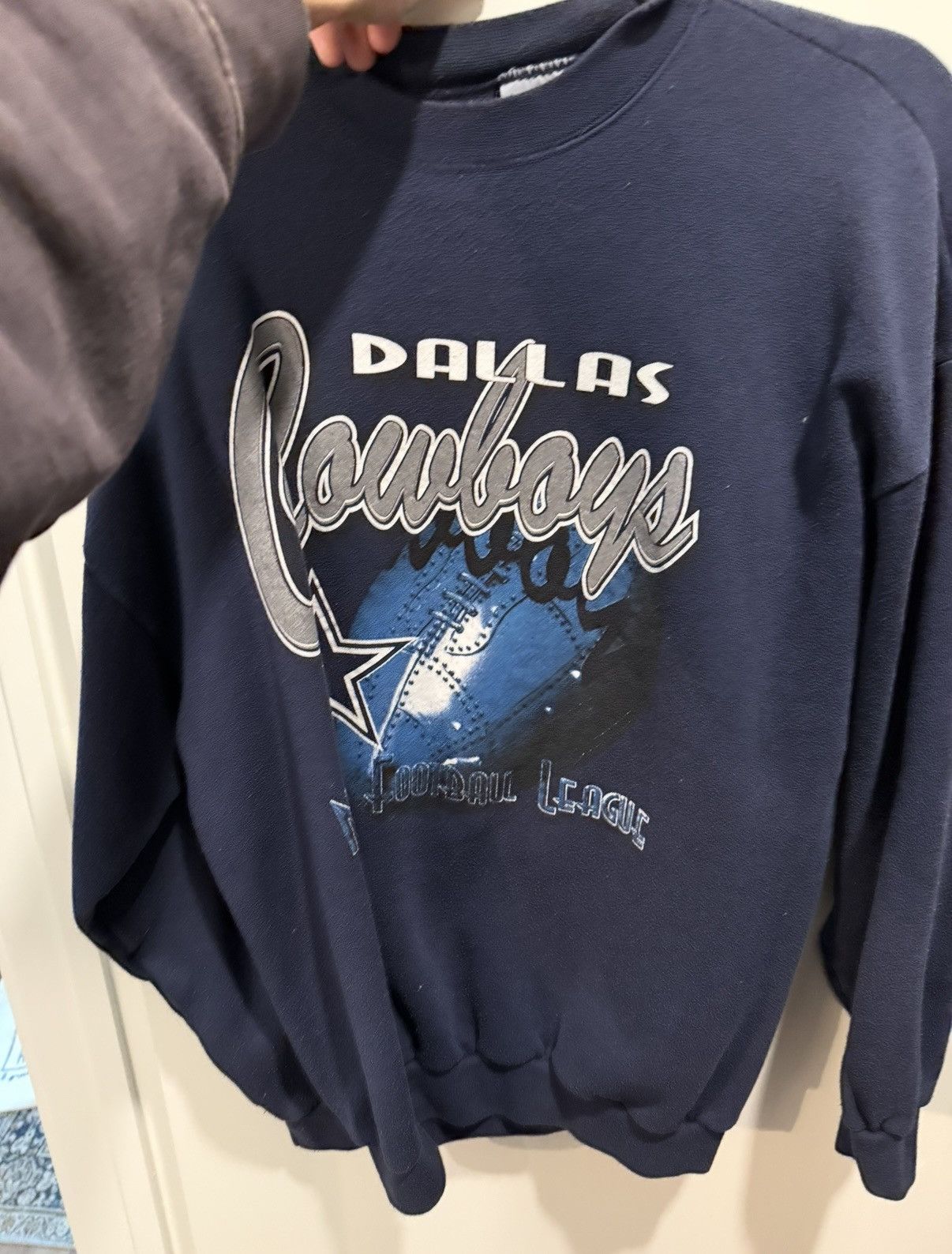 Vintage Vintage cowboys crewneck Size US L / EU 52-54 / 3 - 1 Preview