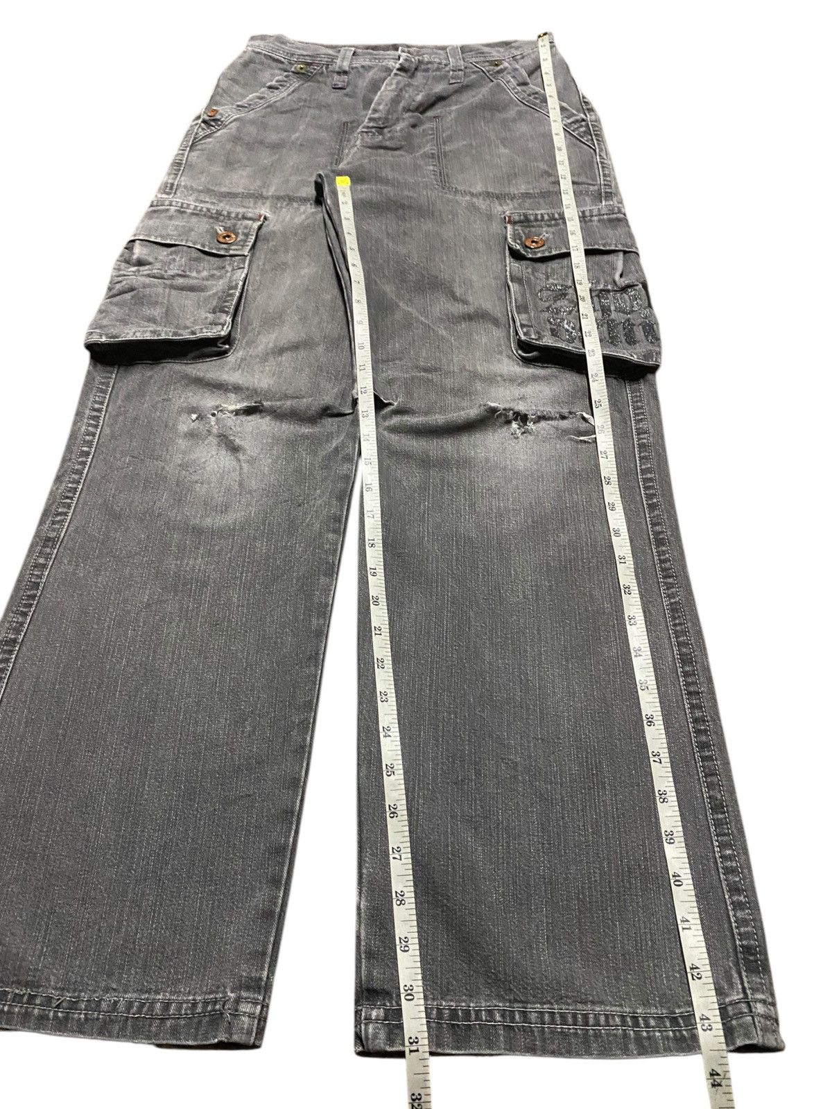 Vintage Vintage Japanese Brand Zhobo Baggy Jeans Size US 30 / EU 46 - 14 Thumbnail