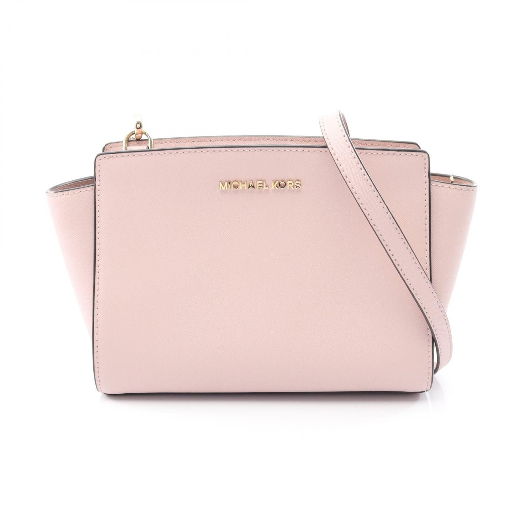 Michael Kors Michael Kors Michael Kors Selma Leather Shoulder Bag Leather Shoulder Bag 35H8GLMM6L DUTY FREE for USA Size ONE SIZE - 1 Thumbnail