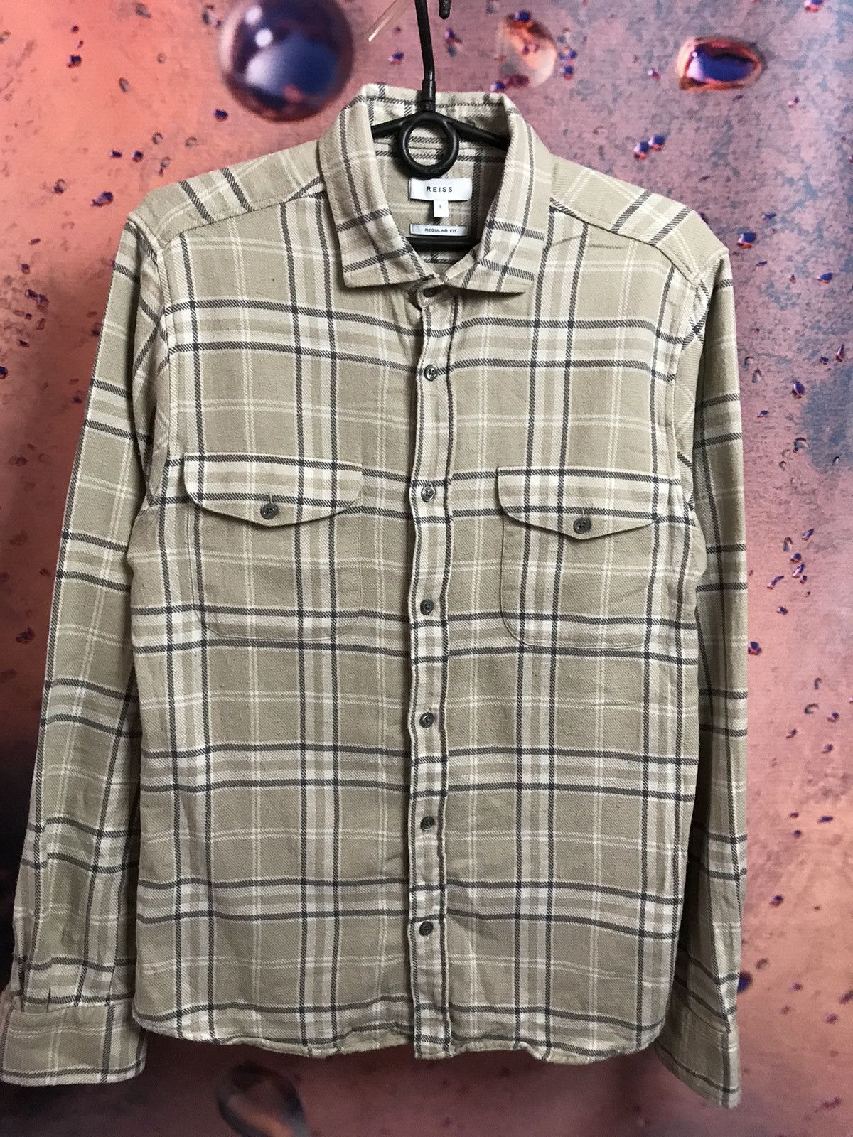 Reiss Reiss luxury streetwear flannel shirt Size US M / EU 48-50 / 2 - 2 Thumbnail