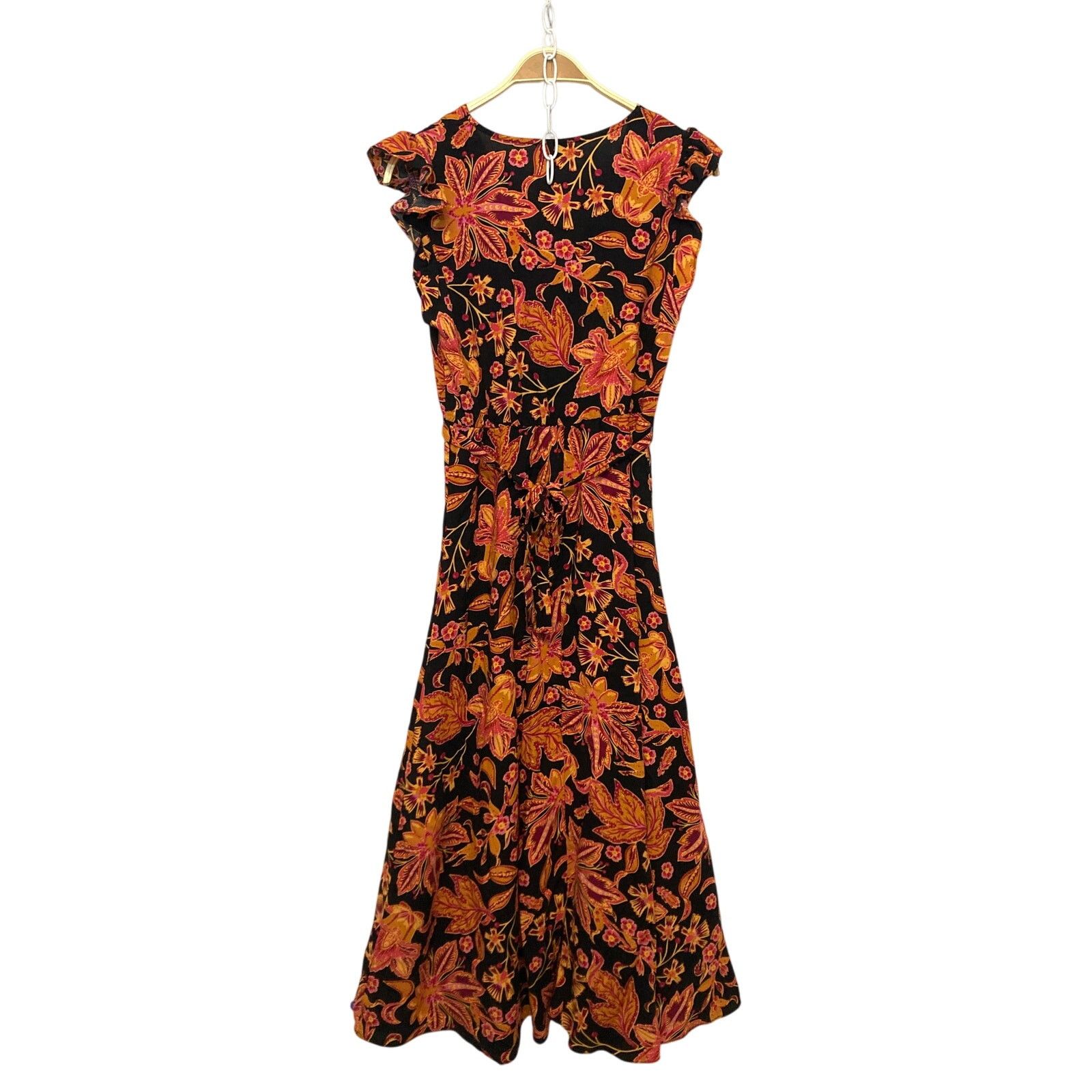 Other NWT CeCe Beachy Romance High Tide Black Red Midi Maxi Dress Size S / US 4 / IT 40 - 2 Thumbnail