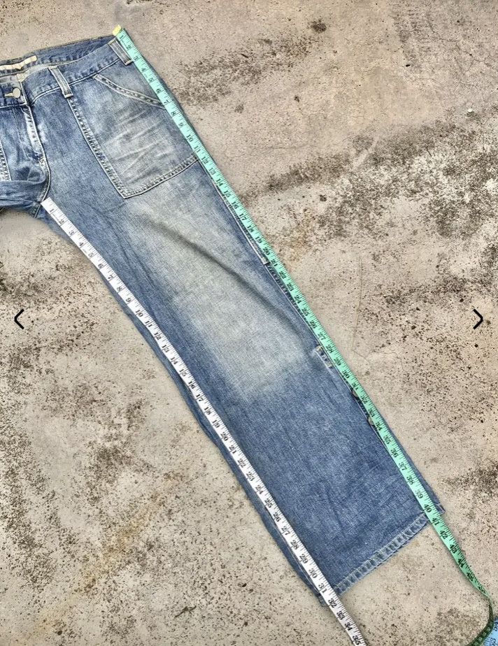 FCUK BAGGY WIDE LEG CARPENTER DENIM BY FCUK Size 33" - 9 Thumbnail