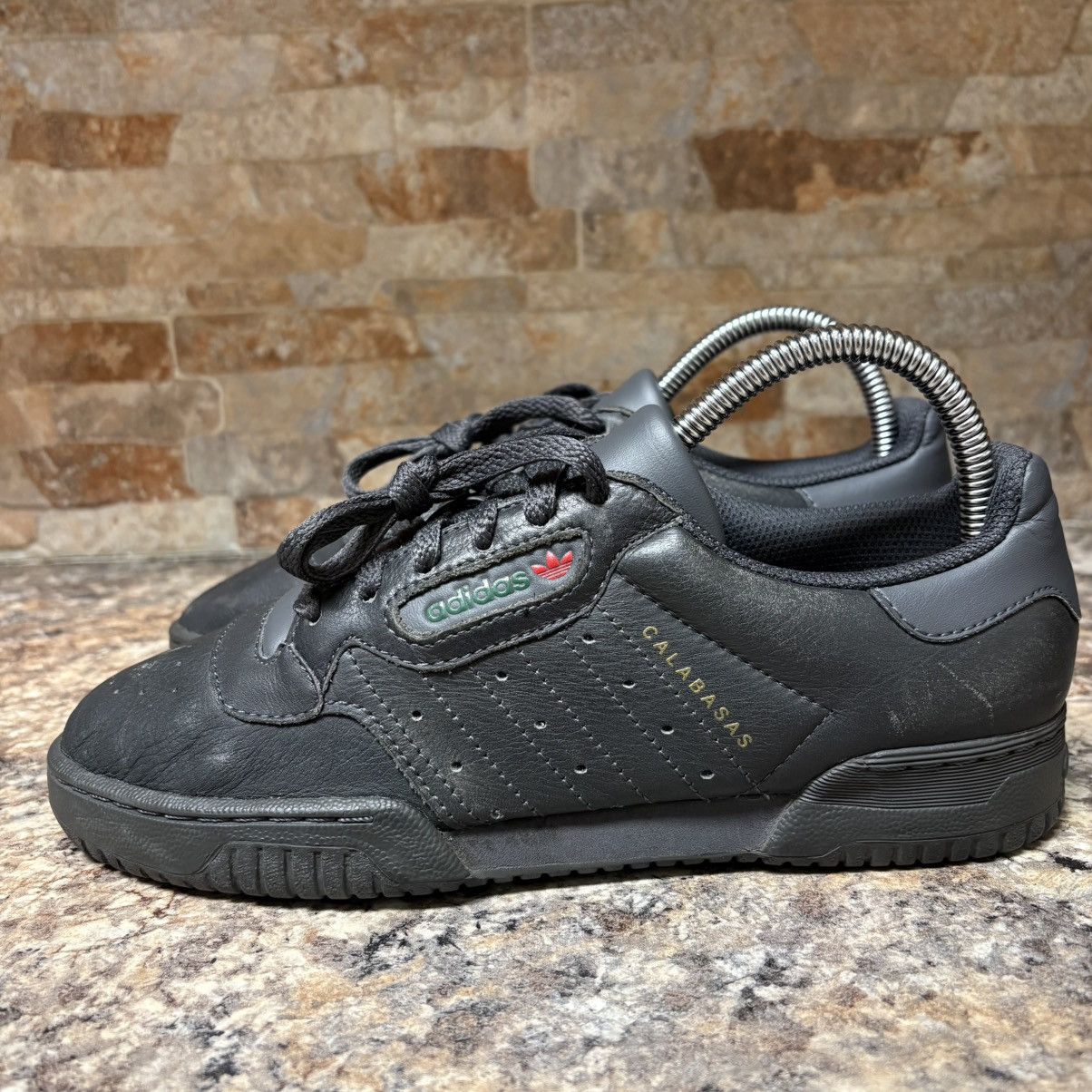 Adidas Adidas Yeezy Powerphase Calabasas Core Black Size 6.5 Size US 6.5 / EU 39-40 - 2 Thumbnail