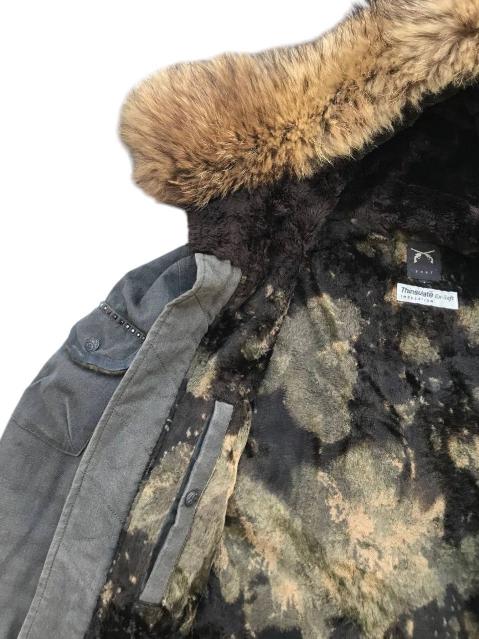 14th Addiction Roar Studded RIRI Zipper Fur Jacket Size US S / EU 44-46 / 1 - 11 Thumbnail