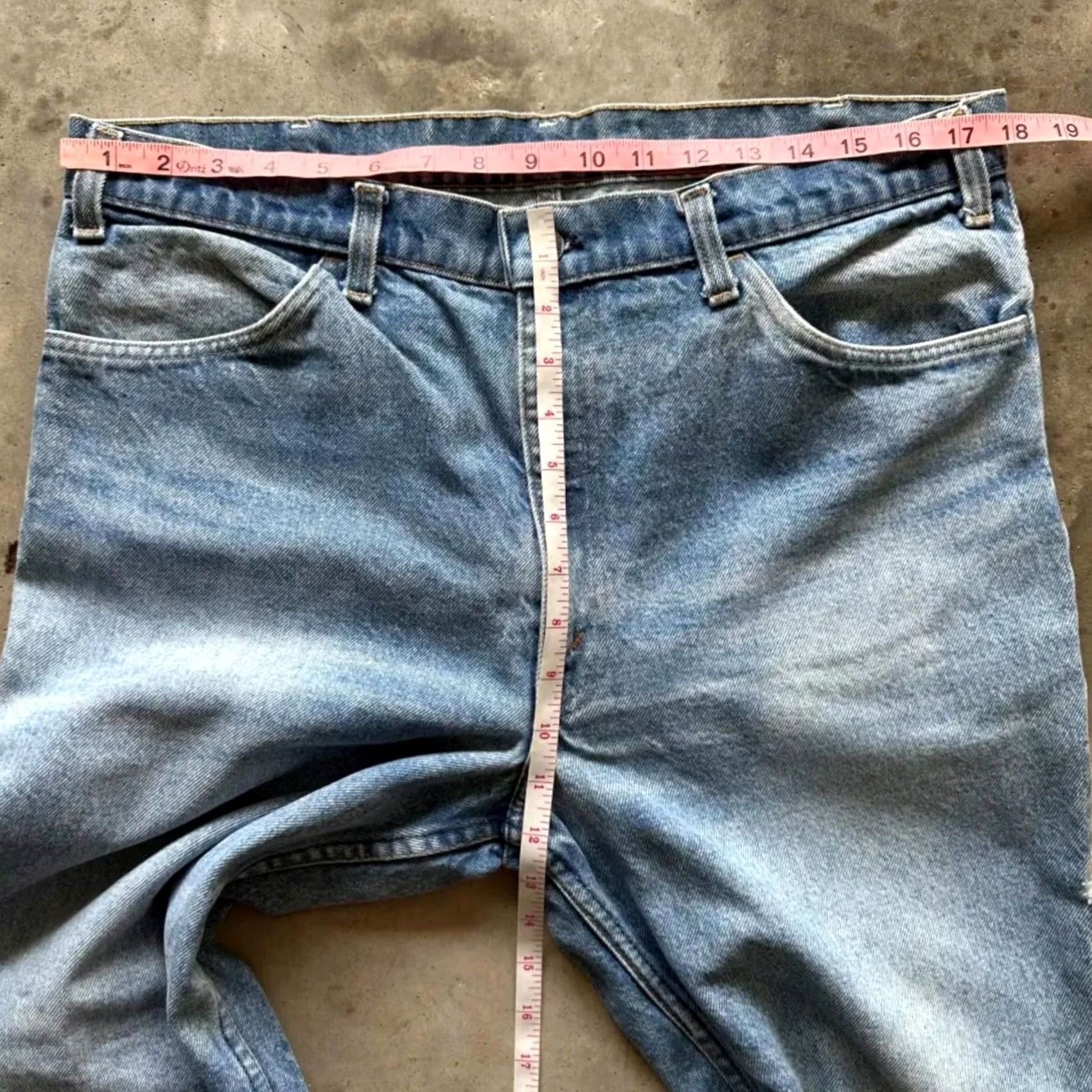 Levi's VINTAGE Levi's 646 Orange Tab Flared Denim Jeans Men 36x31 Blue Regular Size 36 Flared Jeans Mens Size US 36 / EU 52 - 6 Thumbnail