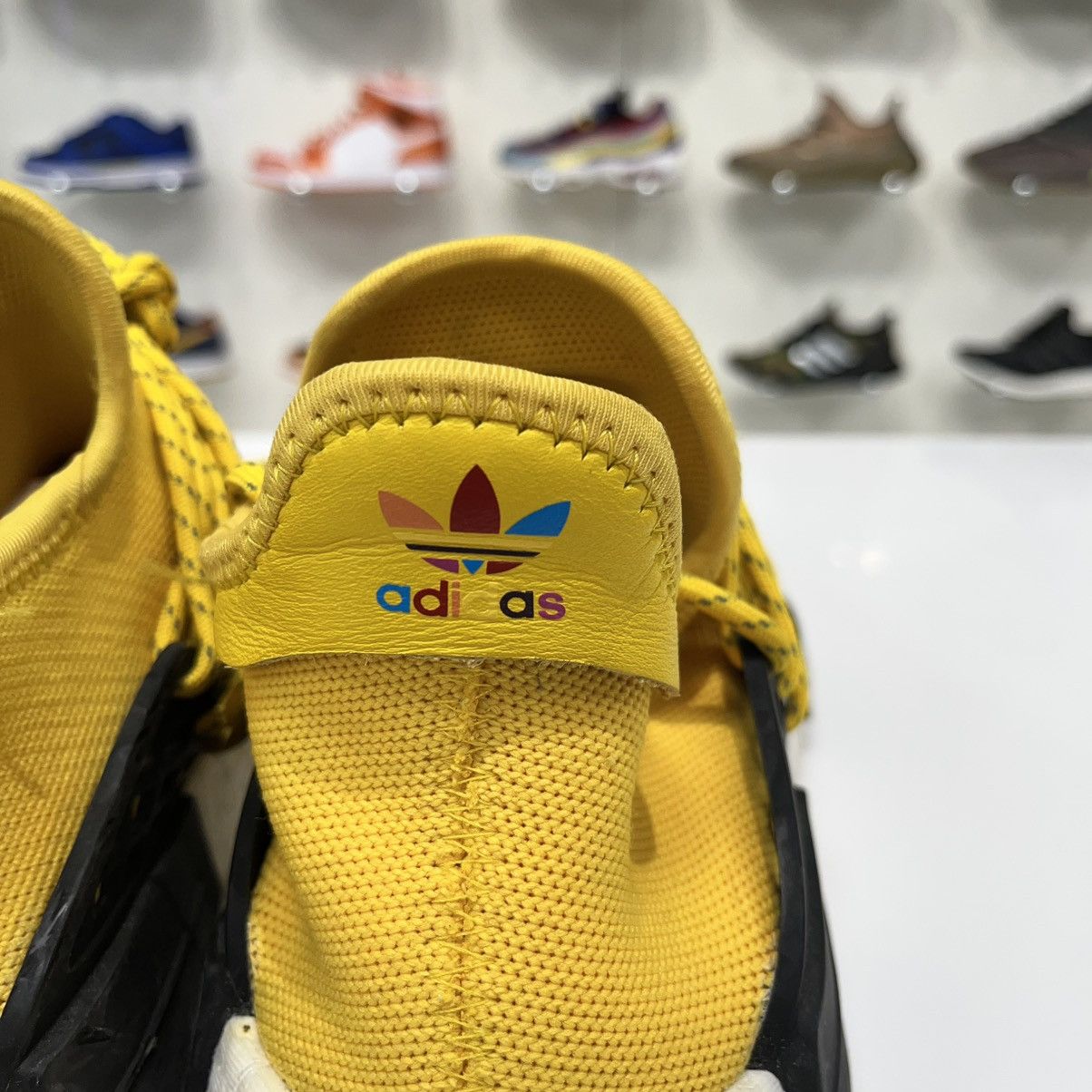 Adidas × Humanrace × Pharrell Adidas NMD HU Pharrell Human Race Yellow Size US 9.5 / EU 42-43 - 12 Thumbnail