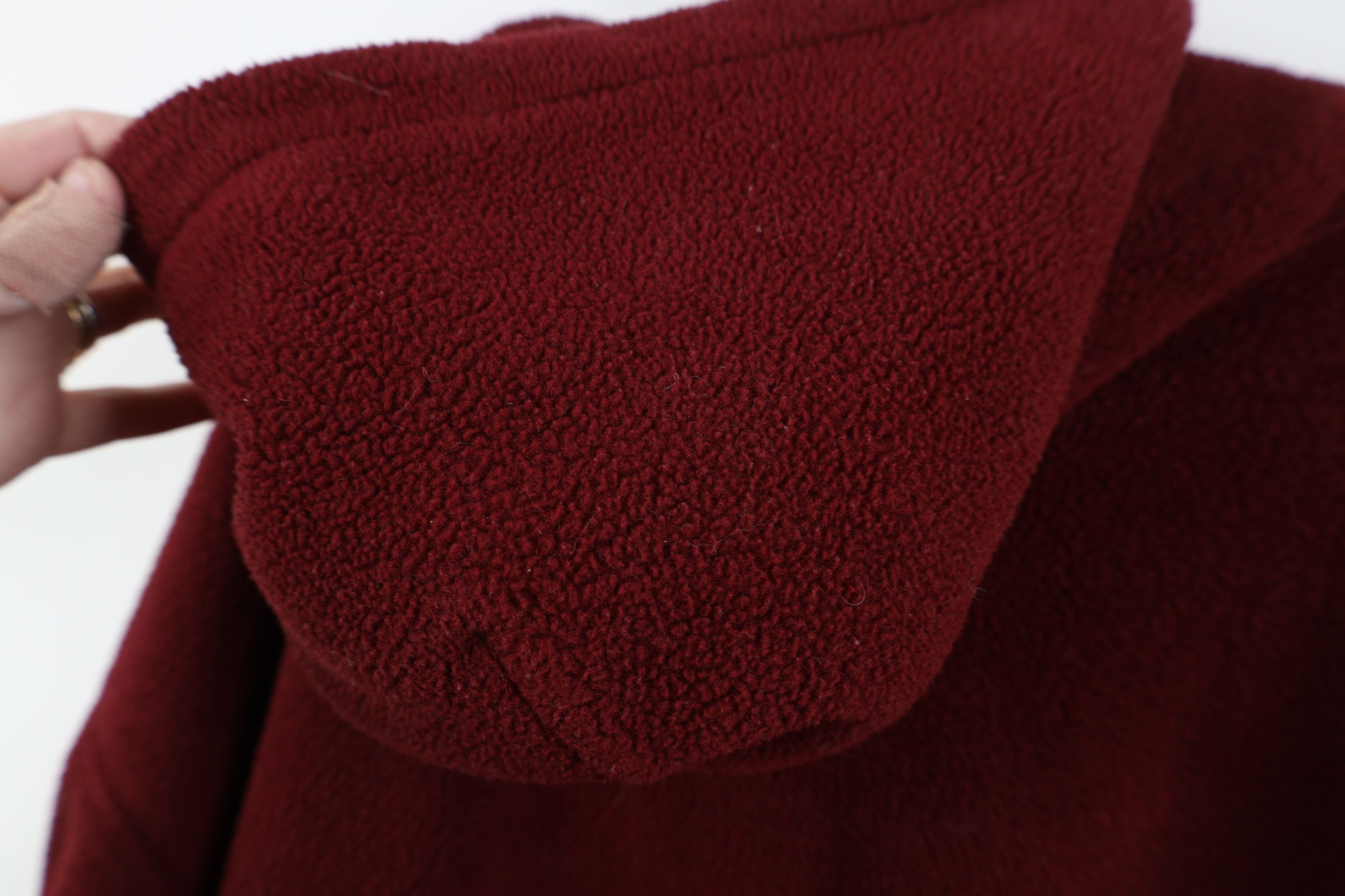 Russell Athletic Vintage 90s Russell Athletic Half Zip Fleece Hoodie Red USA Size US XL / EU 56 / 4 - 12 Thumbnail