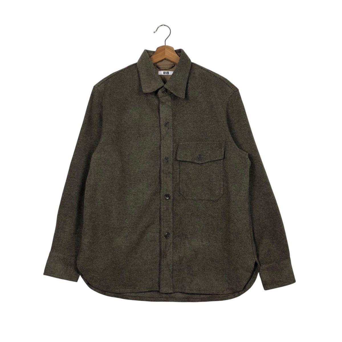 Undercover × Uniqlo 📌Vintage Chore Wool Button Jacket Uniqlo Undercover Size US M / EU 48-50 / 2 - 2 Thumbnail