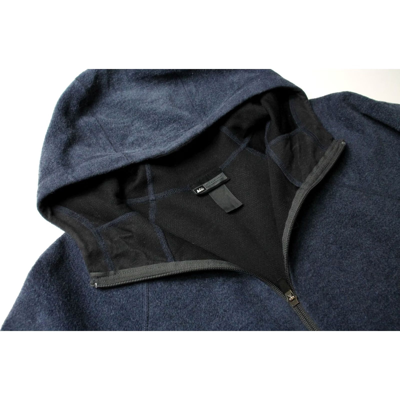 Vintage REI Hoodie Men's XL Blue Full Zip Fleece Pockets Sweatshirt Size US XL / EU 56 / 4 - 4 Thumbnail