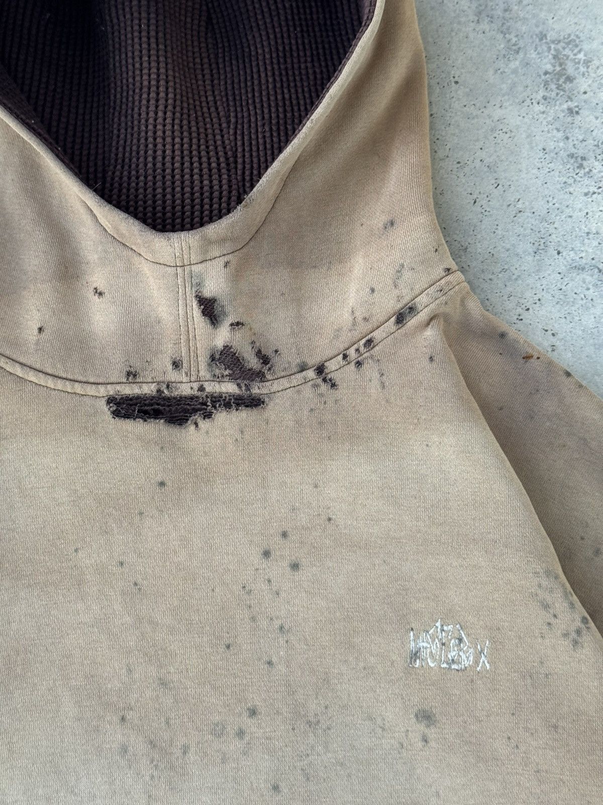 Vintage Distressed Vintage Y2K Sun Faded Masterx Hoodie Size US XXL / EU 58 / 5 - 6 Thumbnail
