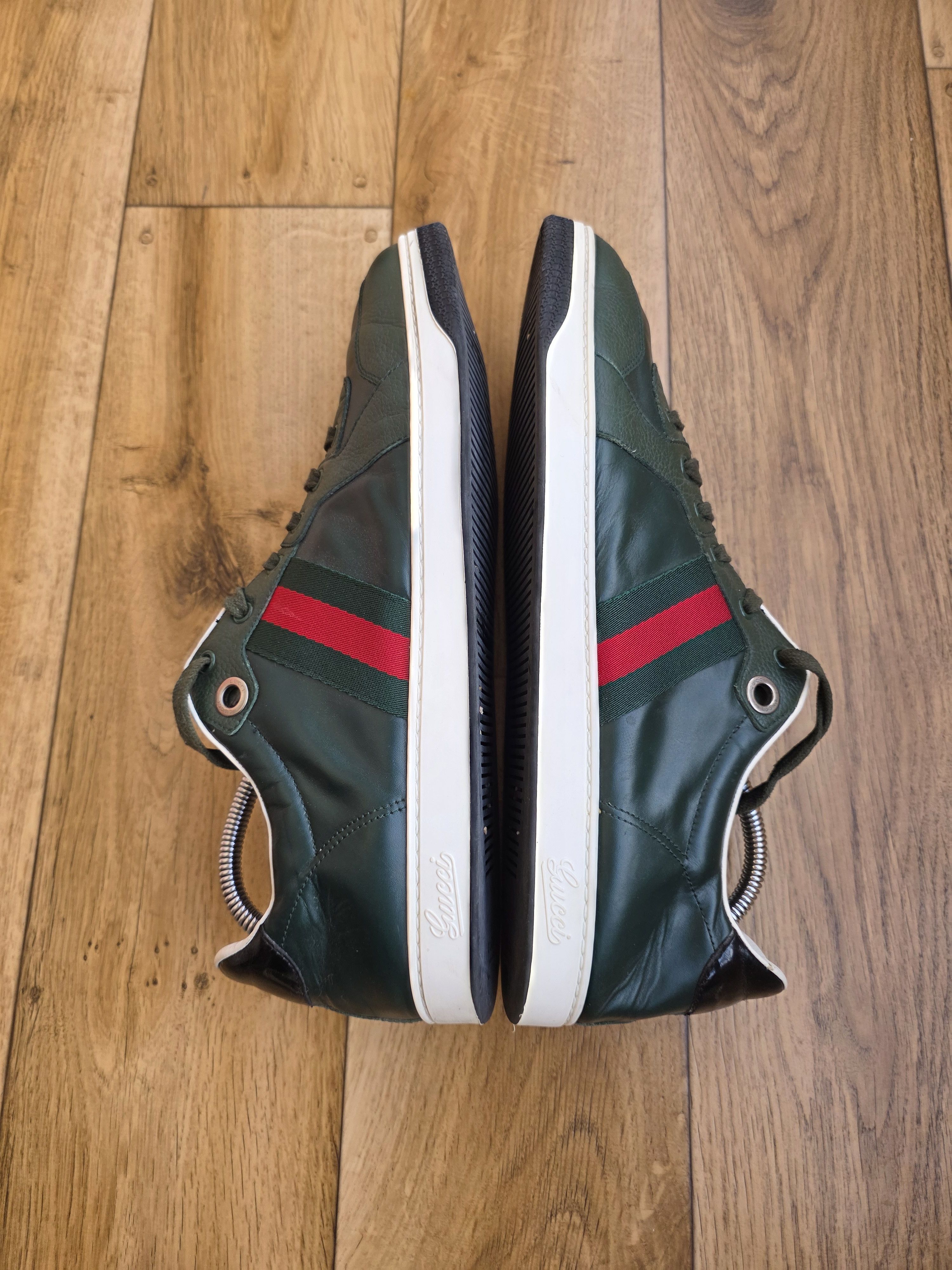 Gucci Gucci Web Low Top Sneakers Size US 14 / EU 47 - 13 Thumbnail