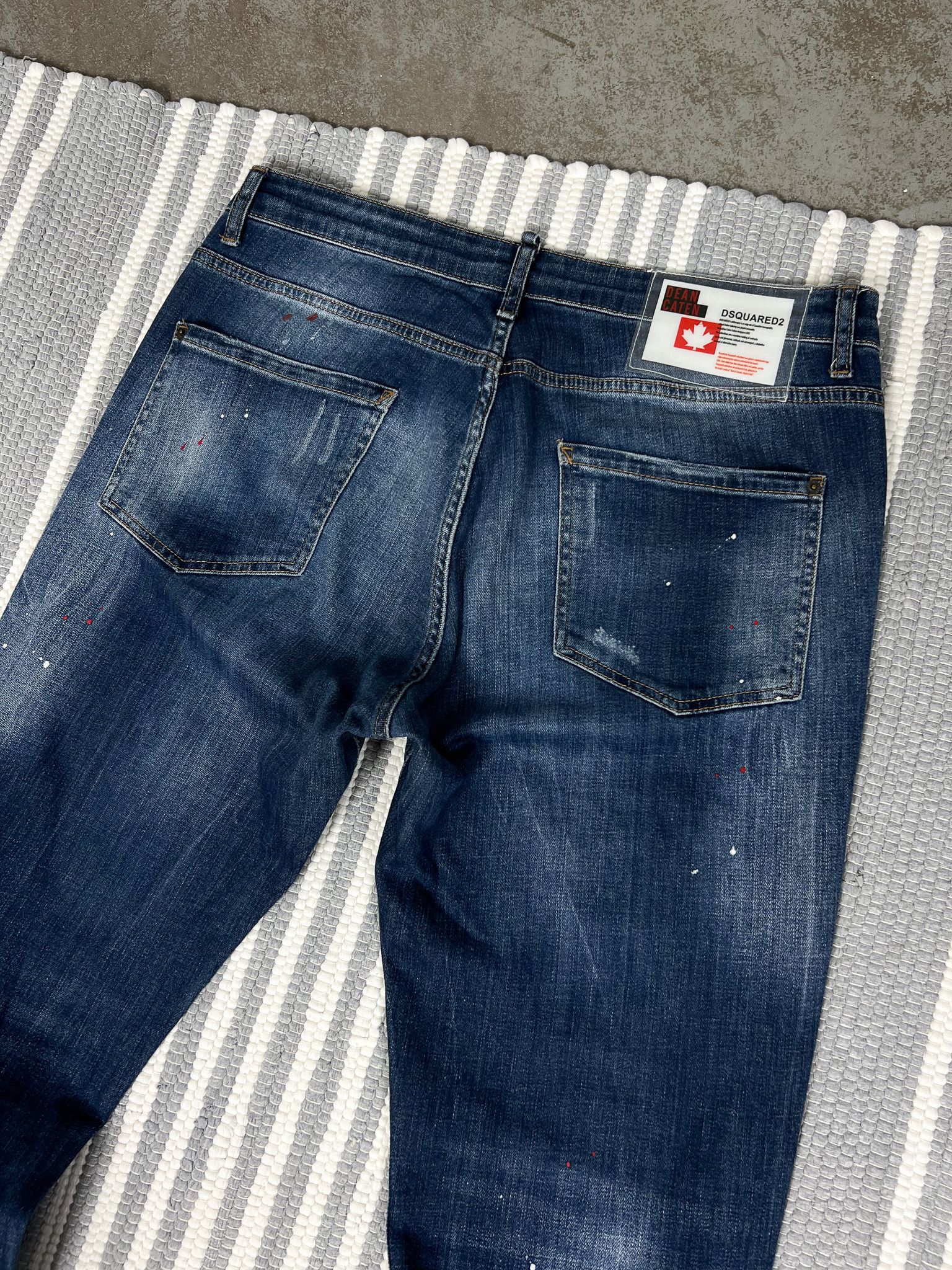 Dsquared2 Dsquared2 Skinny Blue Denim Jeans Size US 34 / EU 50 - 5 Thumbnail