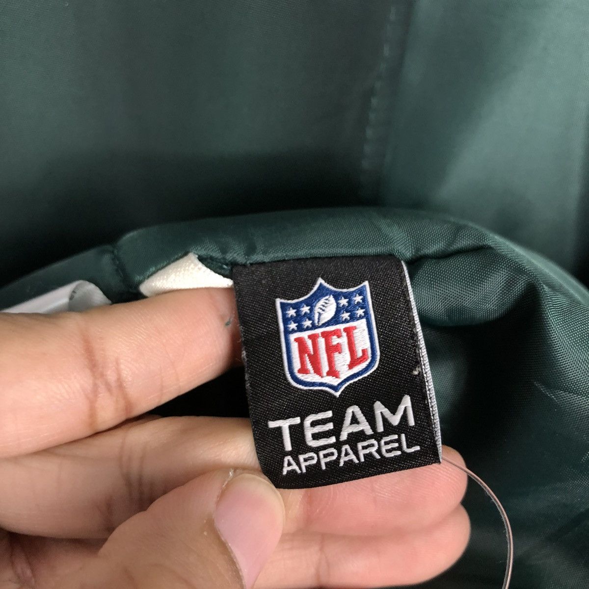 NFL 🔥VINTAGE BOMBER JACKET NFL NEW YORK JETS BIG LOGO Size US M / EU 48-50 / 2 - 21 Thumbnail