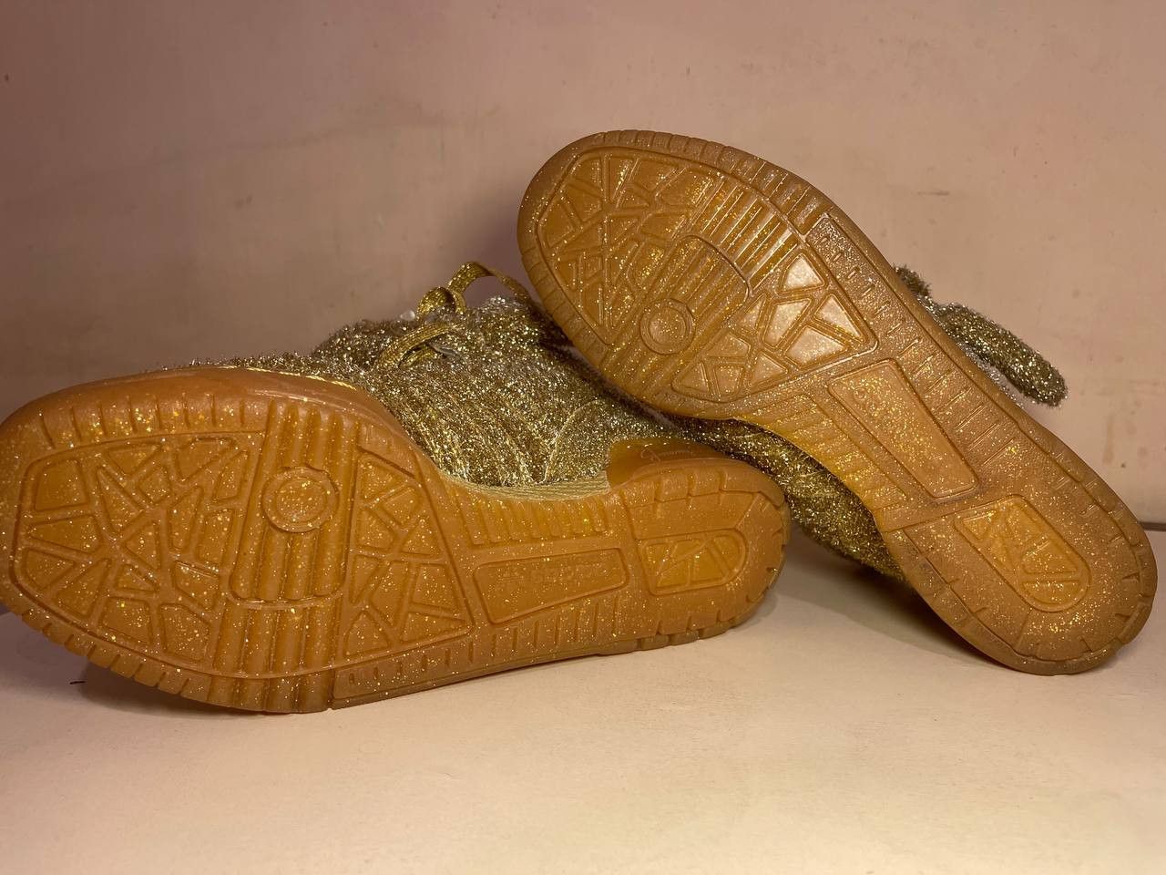 Adidas × Jeremy Scott ADIDAS JEREMY SCOTT sneakers, BEAR, Tinsel Gold shoes G96188 Size US 9 / EU 42 - 12 Thumbnail