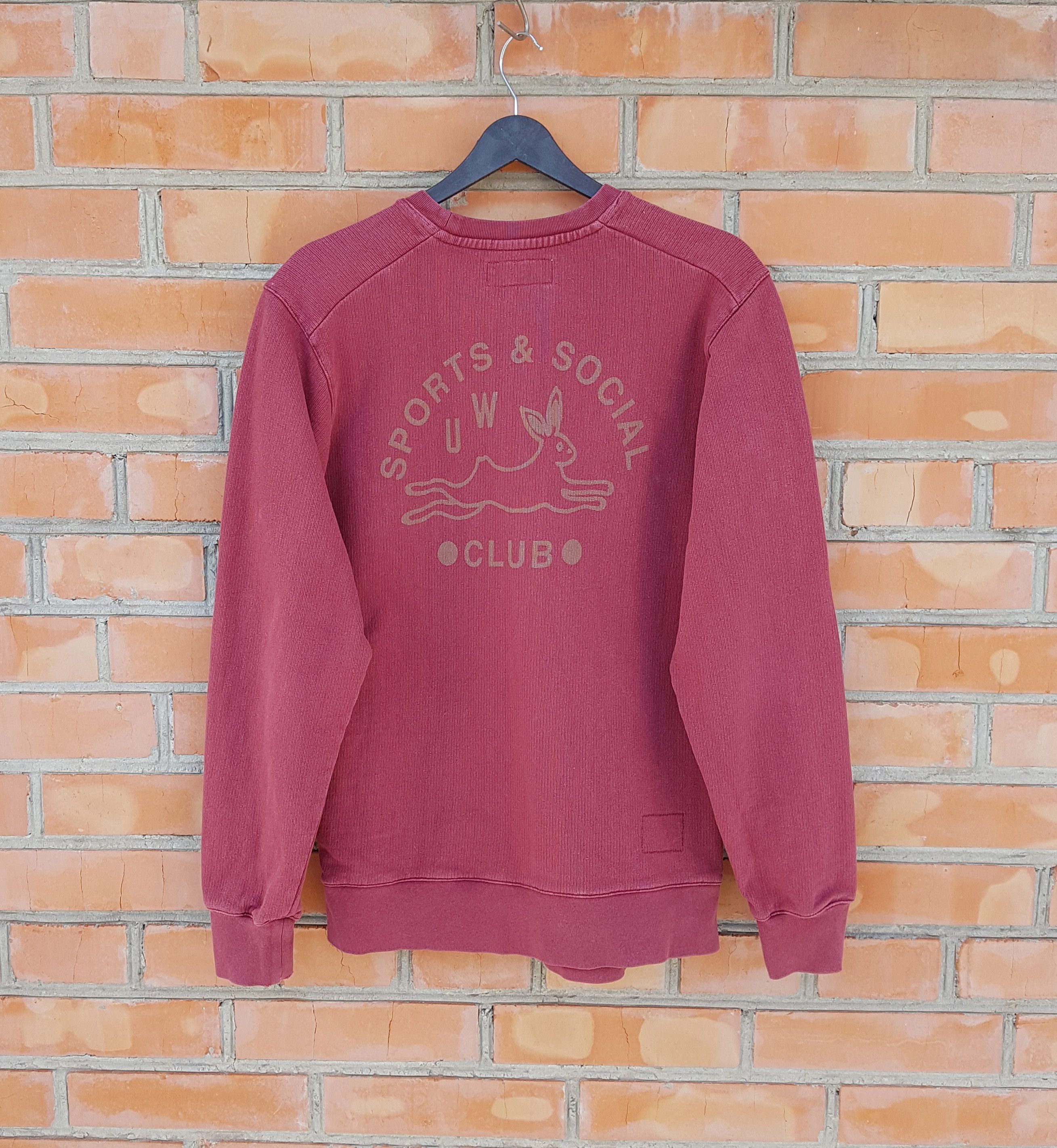 Universal Works Universal Works Sports & Social Club Sweatshirt sz S Size US S / EU 44-46 / 1 - 1 Thumbnail