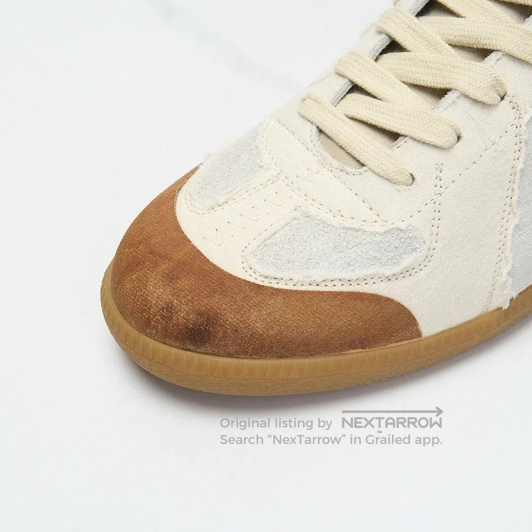 Maison Margiela Maison Margiela Men's Contrast Distressed Trainer. Size US 8 / EU 41 - 5 Thumbnail
