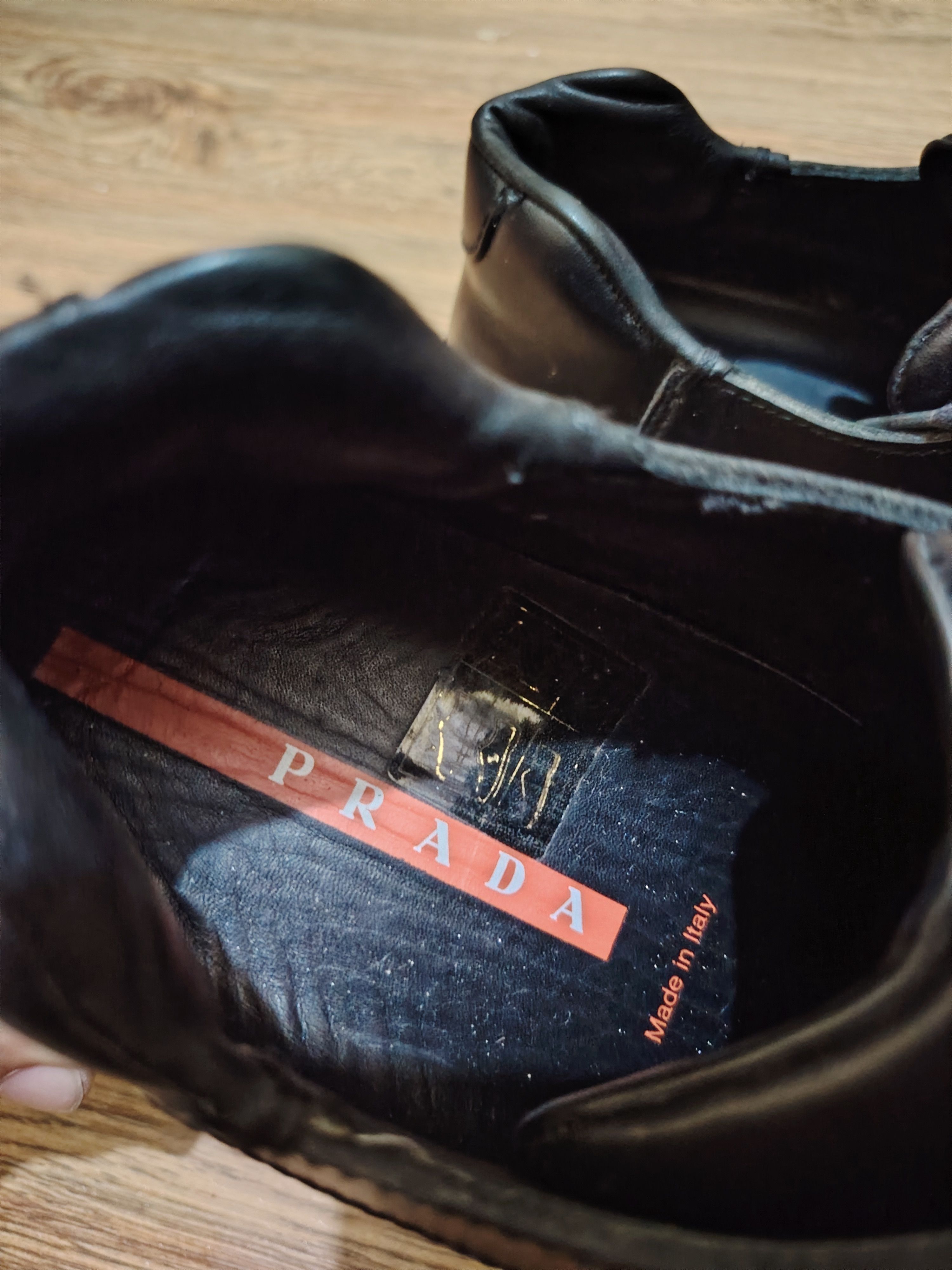 Prada PRADA - 1999 - Archive - Square Toe Vibram Shoes Size US 7 / EU 40 - 7 Thumbnail