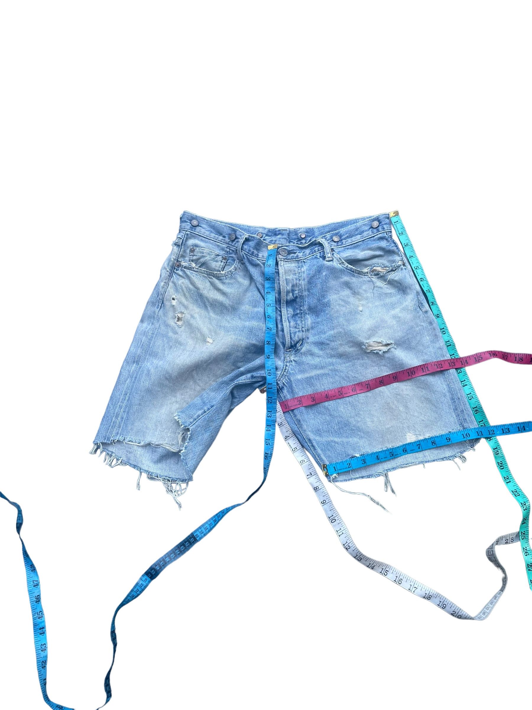 Japanese Brand Vintage Omnigod Selvedge Denim Short Size US 34 / EU 50 - 7 Thumbnail