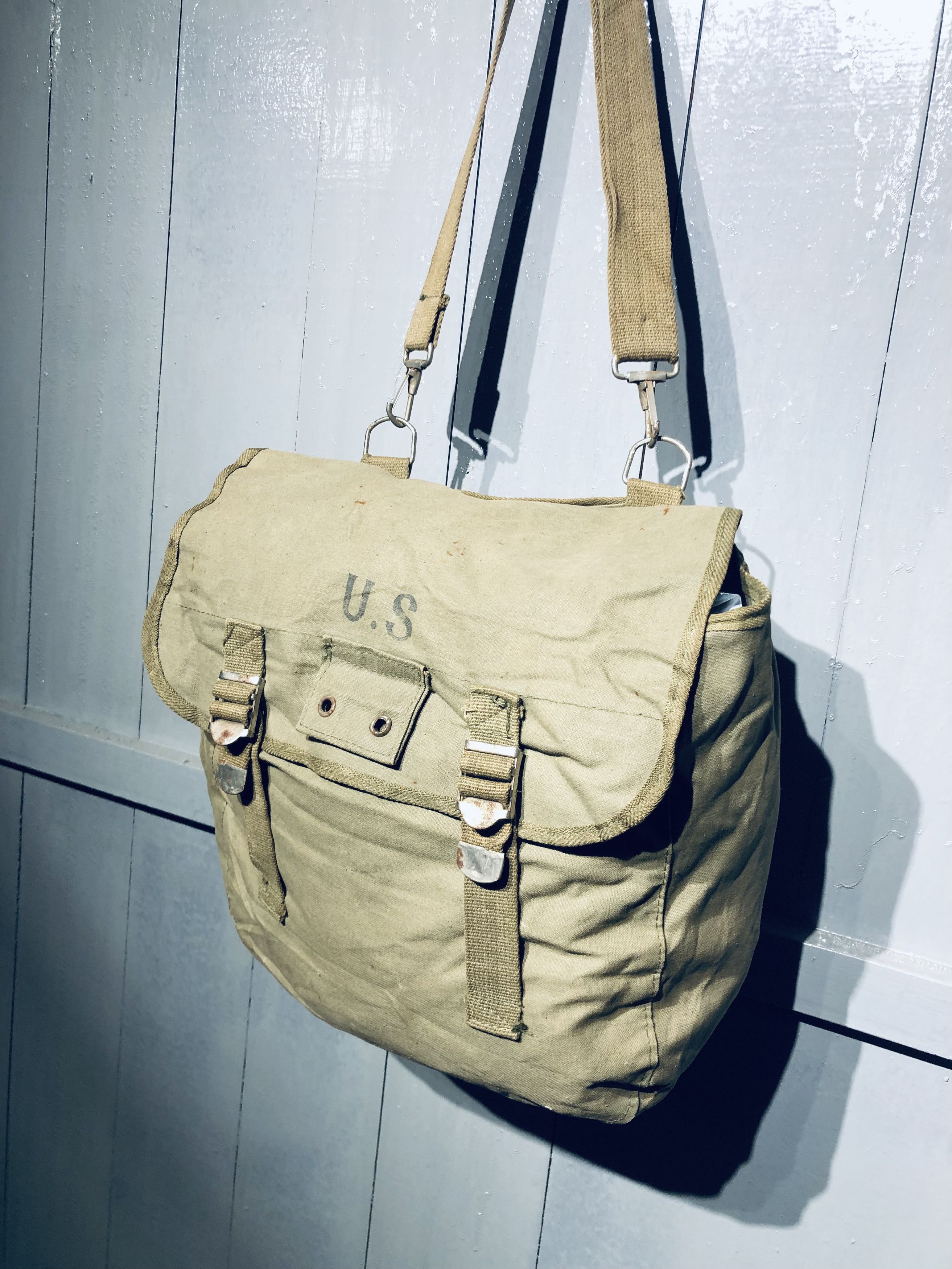 Other Vintage U.S Army Canvas Style Messenger/ Crossbody Bag Size ONE SIZE - 19 Thumbnail