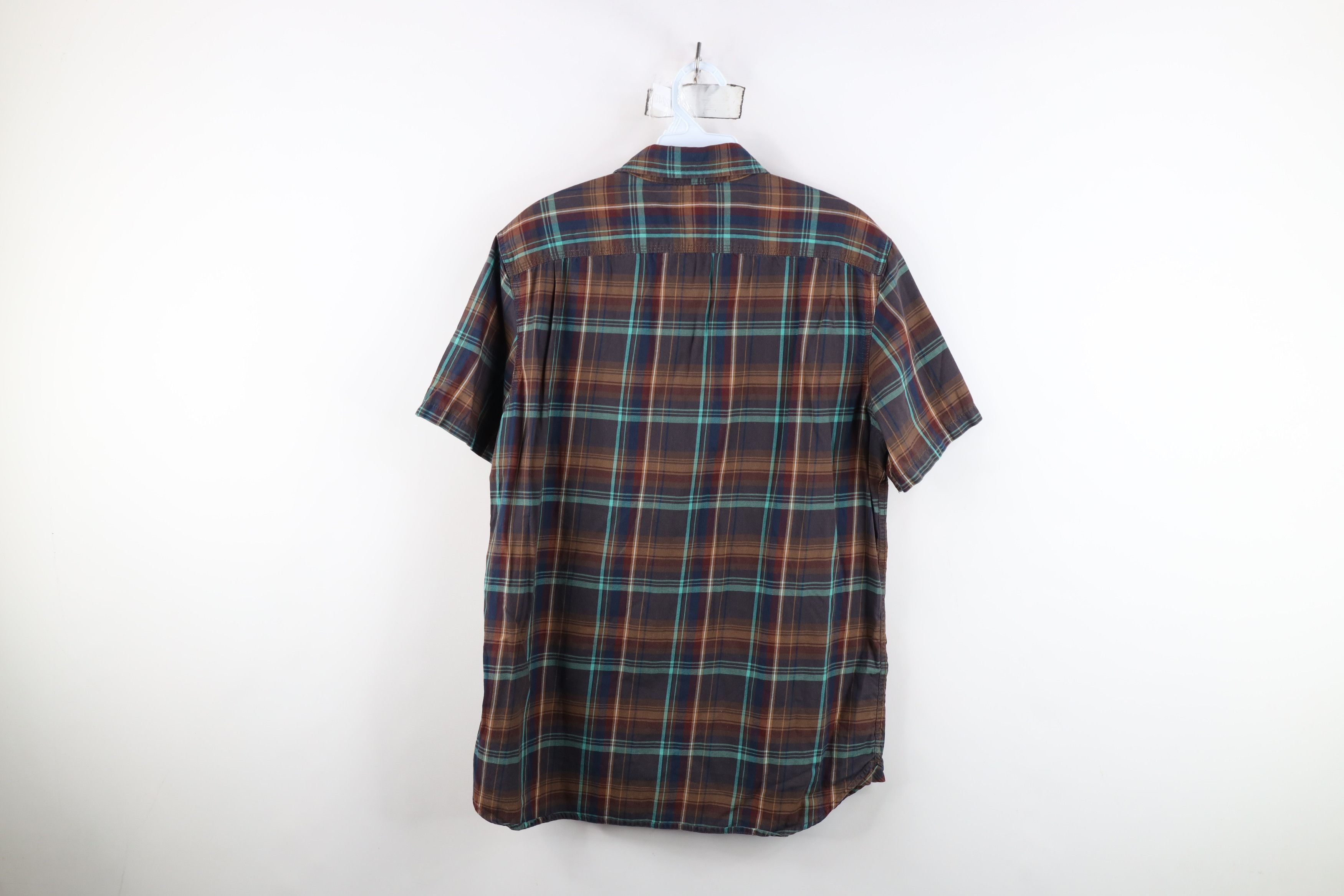The North Face Vintage Y2K The North Face Flannel Short Sleeve Button Shirt Size US M / EU 48-50 / 2 - 11 Thumbnail