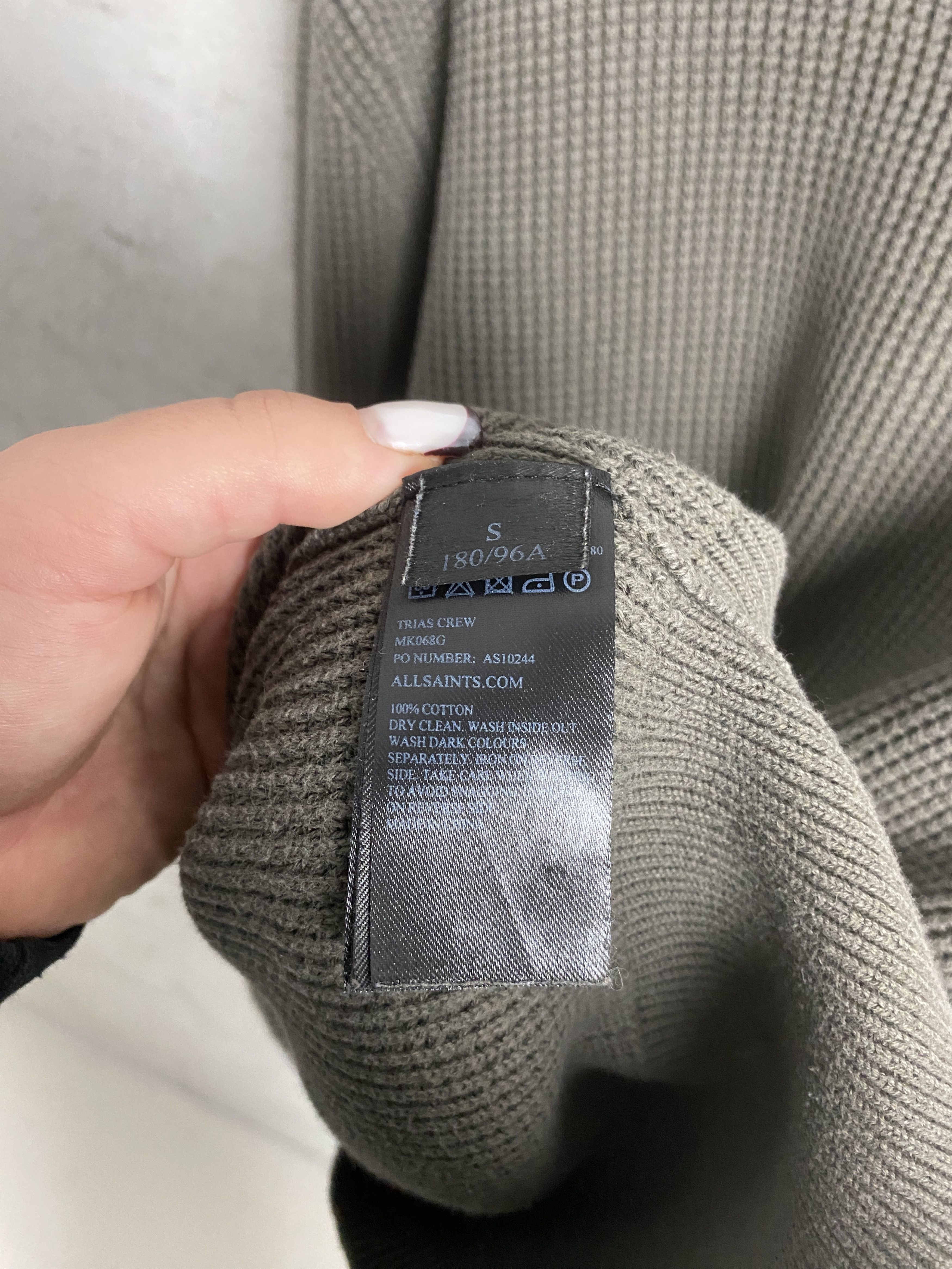 Allsaints Allsaints Trias Crew sweater knitwear heavy Size US S / EU 44-46 / 1 - 4 Thumbnail