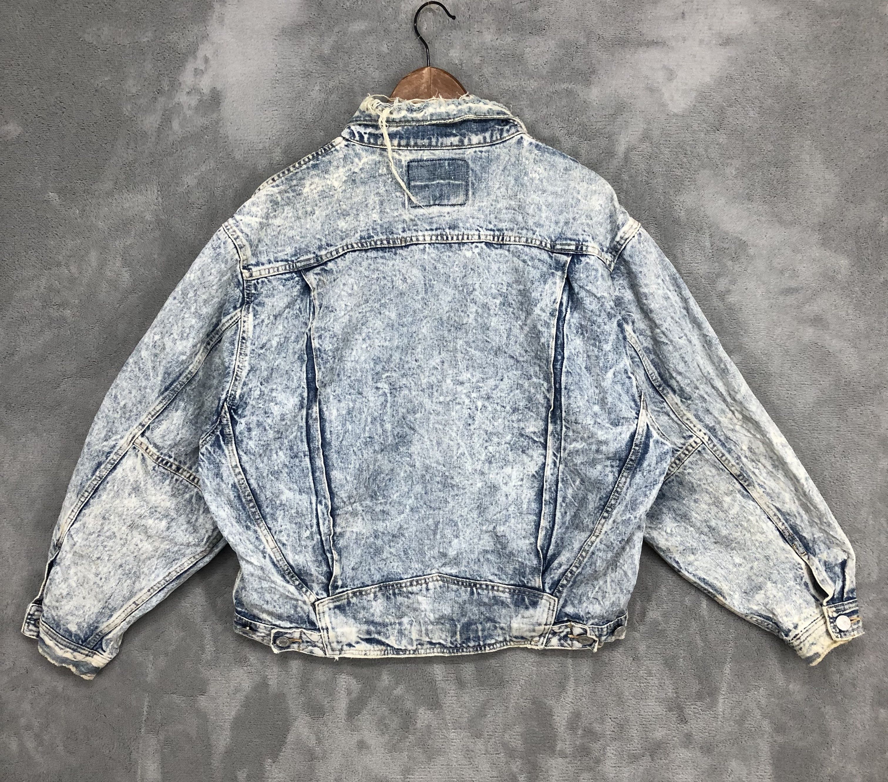 Edwin × Japanese Brand × Vintage Vintage Edwin Acid wash Denim Jacket Size US L / EU 52-54 / 3 - 4 Thumbnail