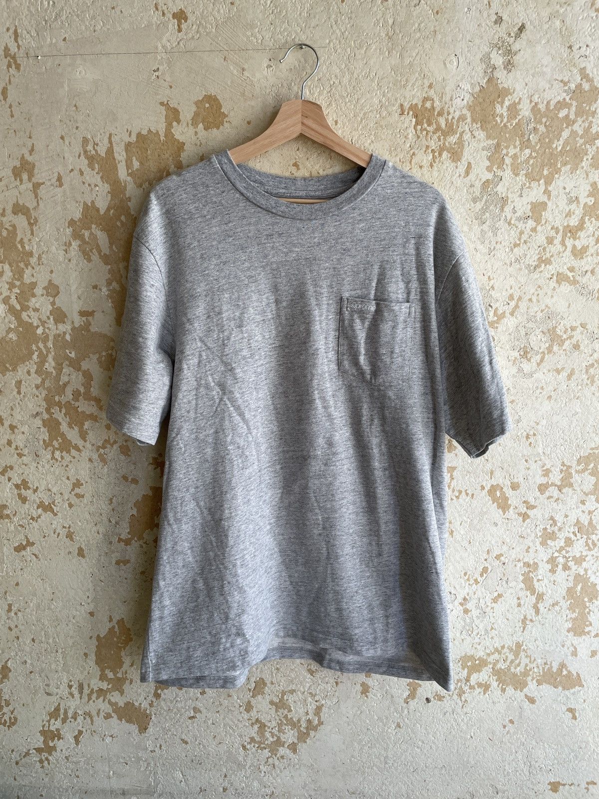 Supreme Supreme Pocket Tee - Gray Size US L / EU 52-54 / 3 - 1 Thumbnail