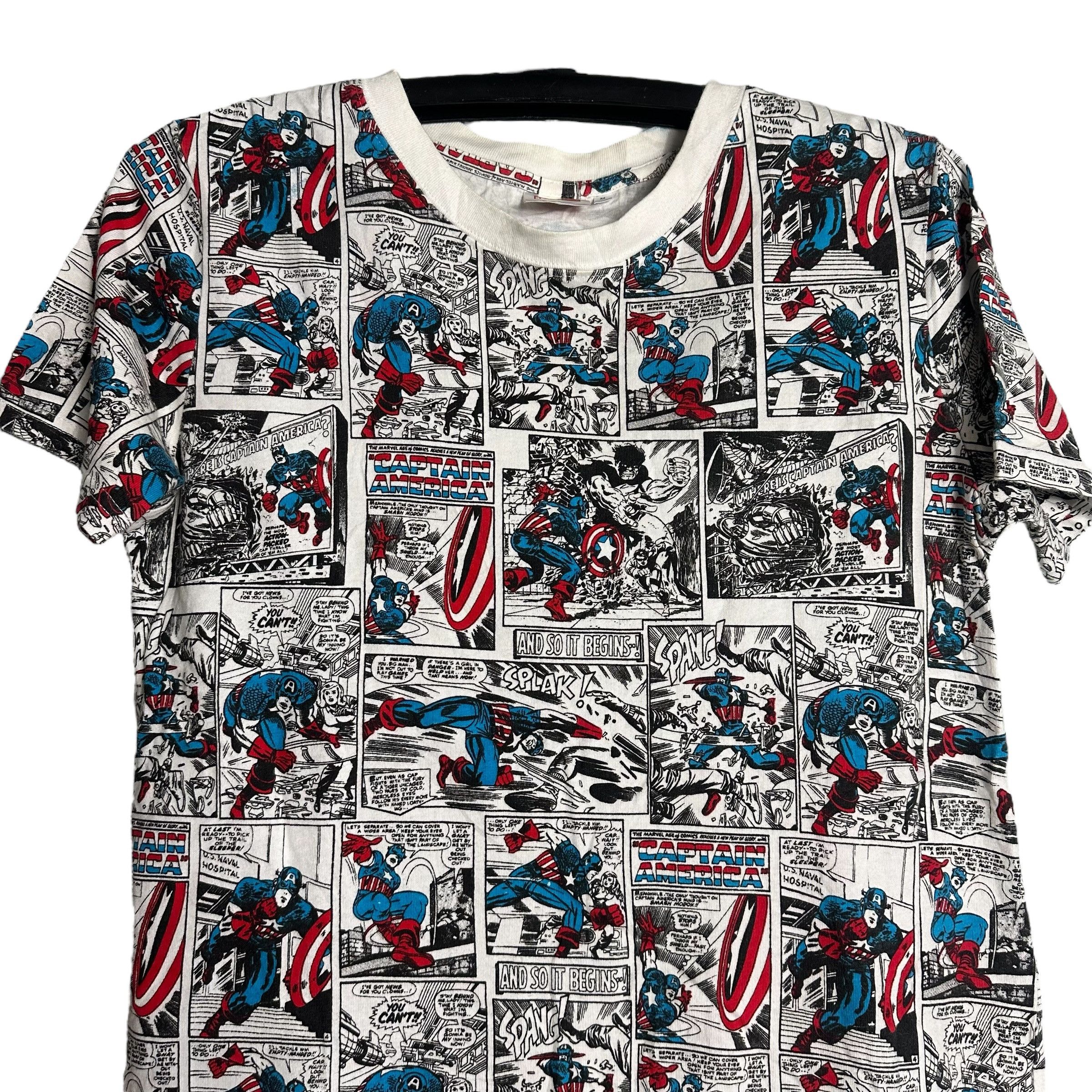 Marvel Comics 🔥RARE🔥Captain America Marvel Comics OVP T-shirt Size US M / EU 48-50 / 2 - 2 Thumbnail