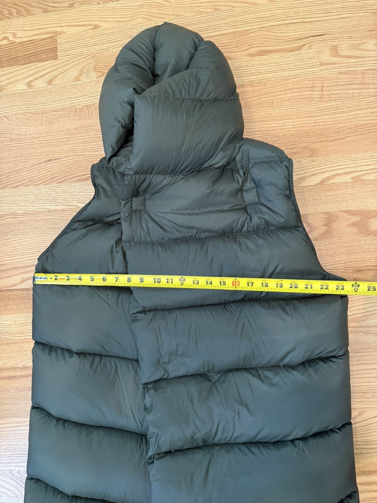 Rick Owens SLEEVELESS DOWN PARKA // GLITTER Size US M / EU 48-50 / 2 - 10 Thumbnail