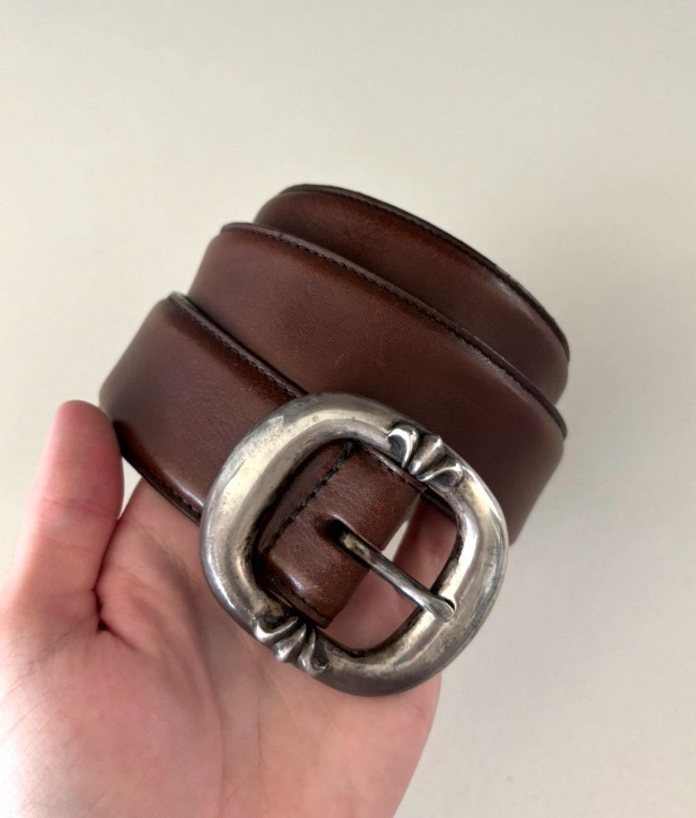 Chrome Hearts Chrome Hearts Brown Gunslinger Belt Size 32 - 1 Thumbnail