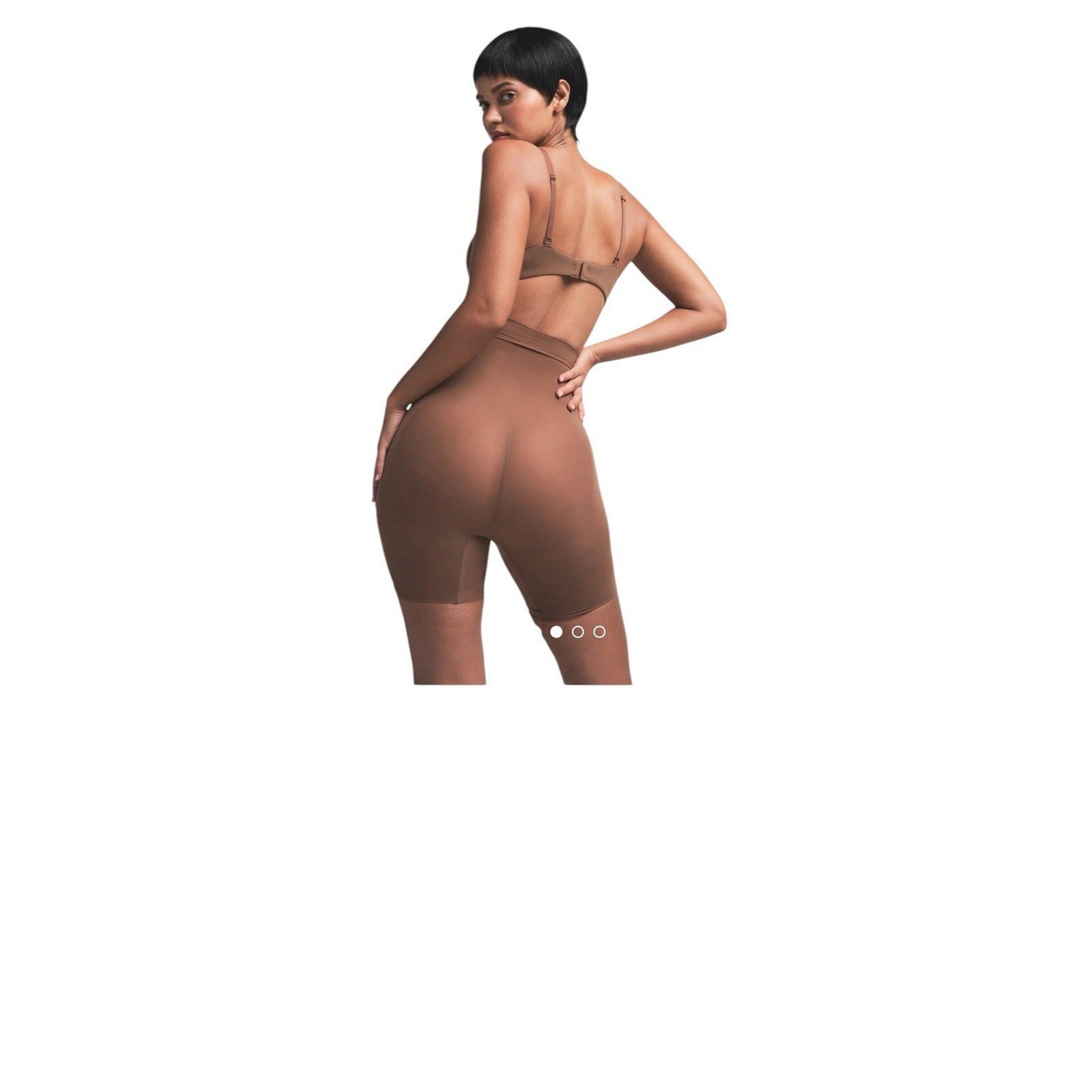 SKIMS NWT SKIMS High Waisted Mid Thigh Short Size ONE SIZE - 3 Thumbnail