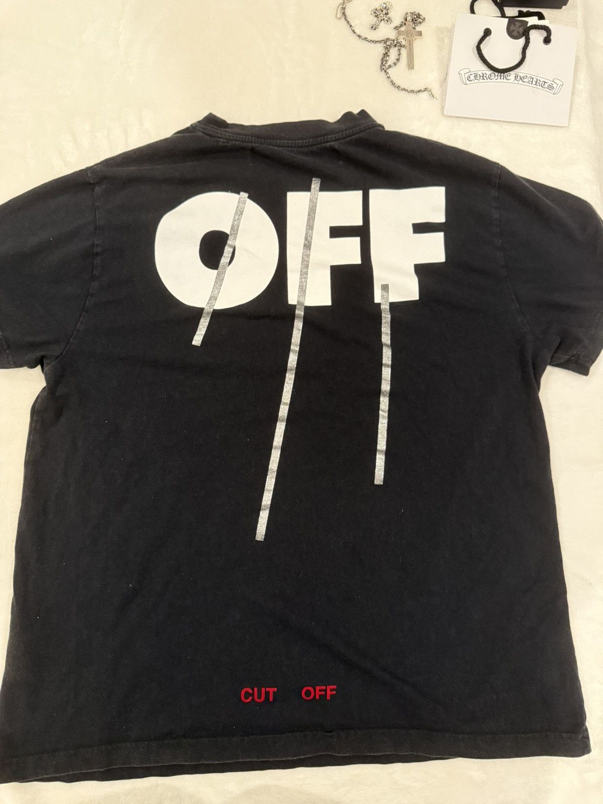 Off-White OFF-WHITE OFF T Shirt Size US M / EU 48-50 / 2 - 2 Thumbnail
