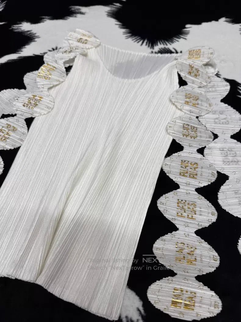 Issey Miyake Issey Miyake Ruffle Vest Size L / US 10 / IT 46 - 3 Thumbnail