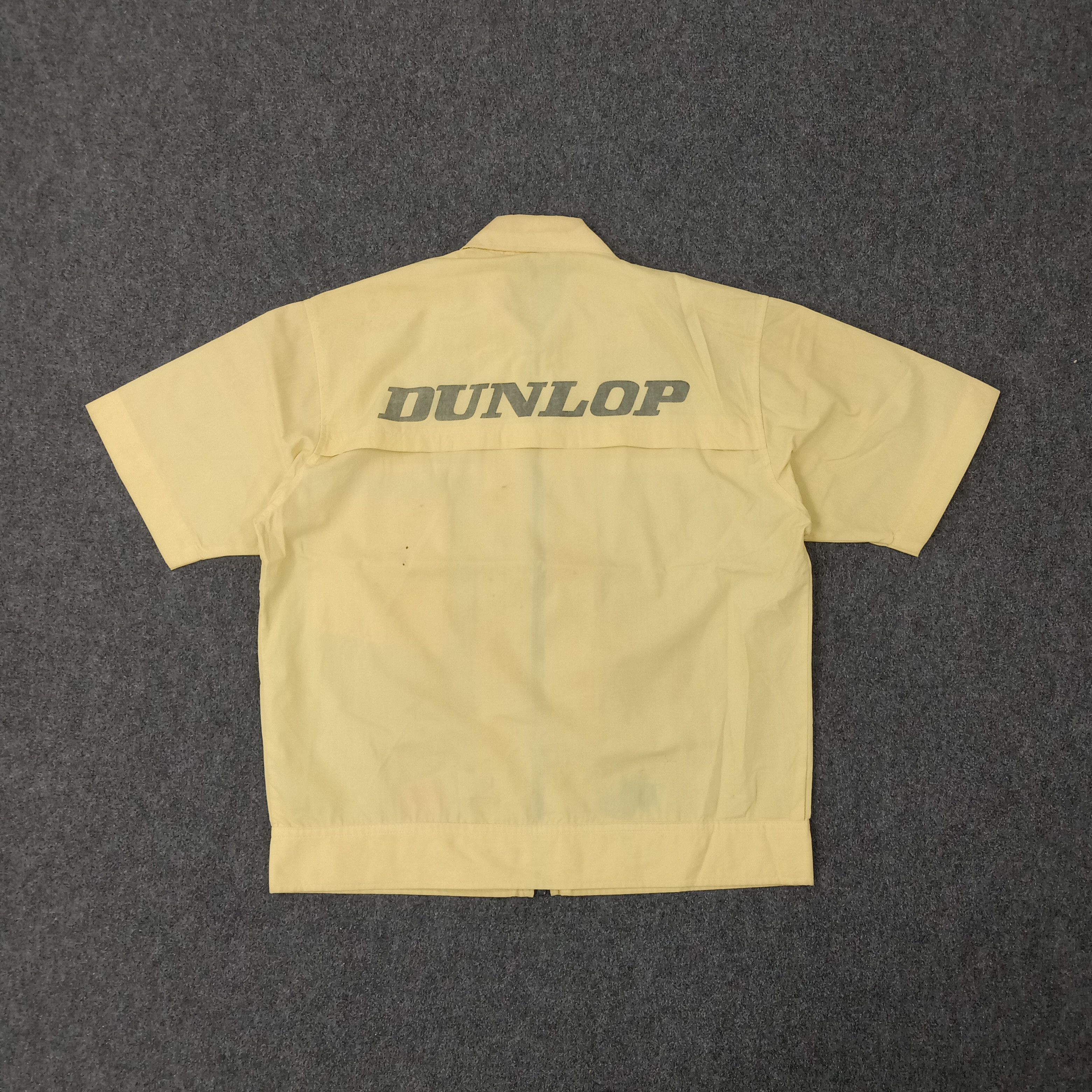 Japanese Brand Dunlop Racing Sports Work Shirt C259N16 Size US M / EU 48-50 / 2 - 1 Thumbnail