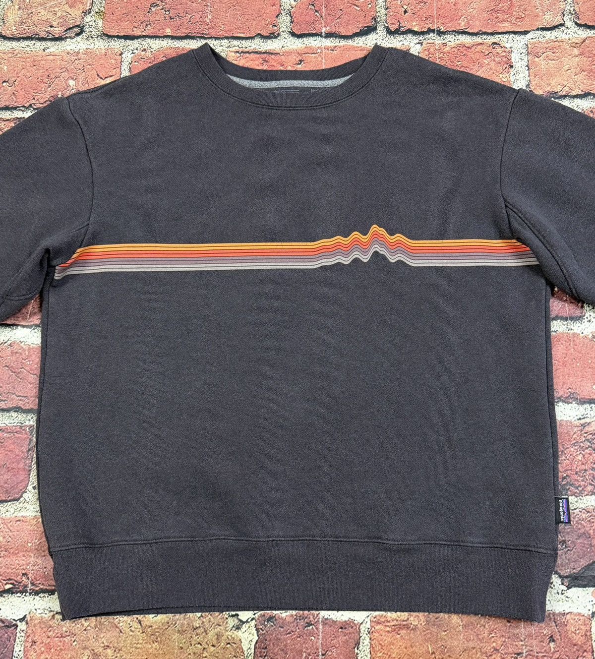 Patagonia Patagonia Sweatshirt Ridge Rise Stripe Uprisal Crew Retro Size M / US 6-8 / IT 42-44 - 4 Thumbnail