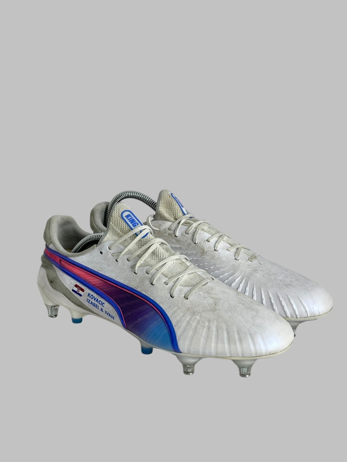 Puma #8 Mateo Kovacic Puma King MxSG Football Boots Match Worn Size US 9 / EU 42 - 2 Thumbnail