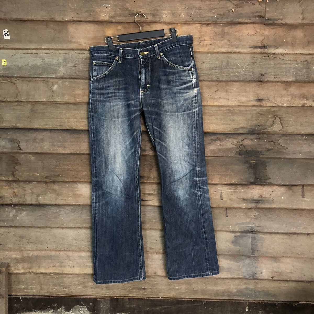 Lee Lee Riders Blue Denim vintage Pants #7308 Size 32" / US 10 / IT 46 - 1 Thumbnail