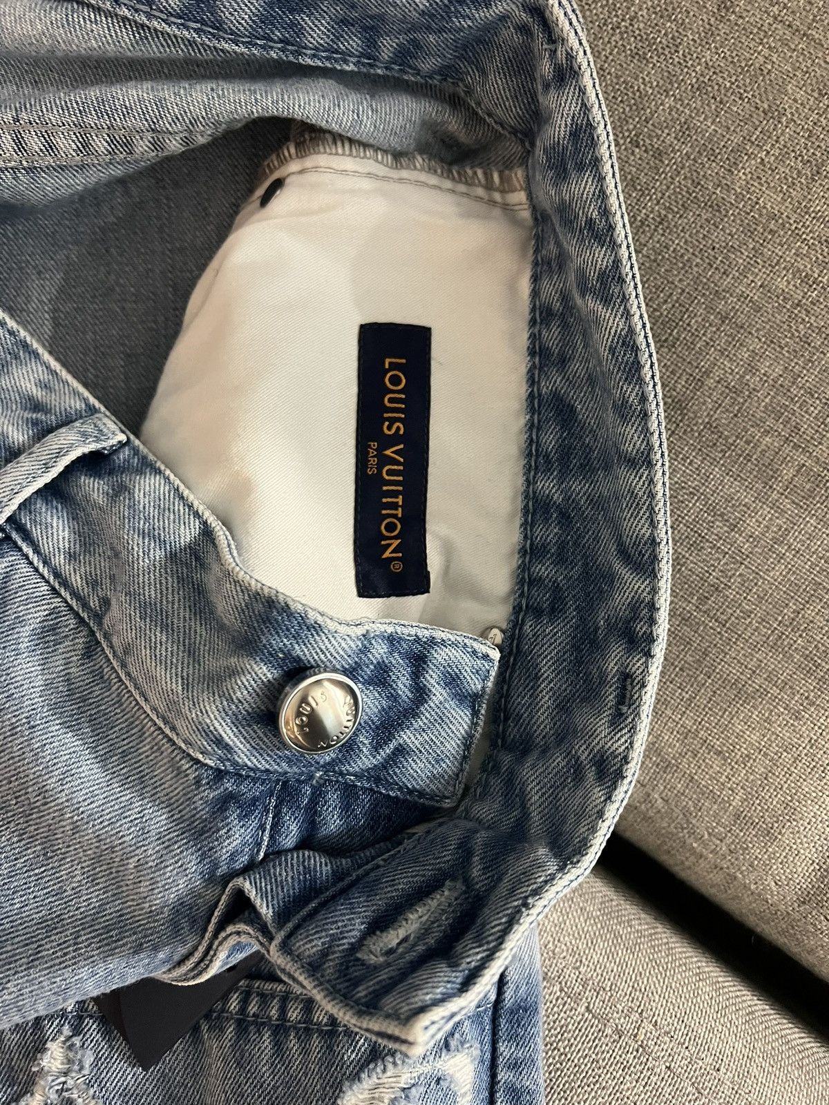 Louis Vuitton Louis Vuitton Denim Skate Jeans Indigo Size US 29 - 4 Thumbnail
