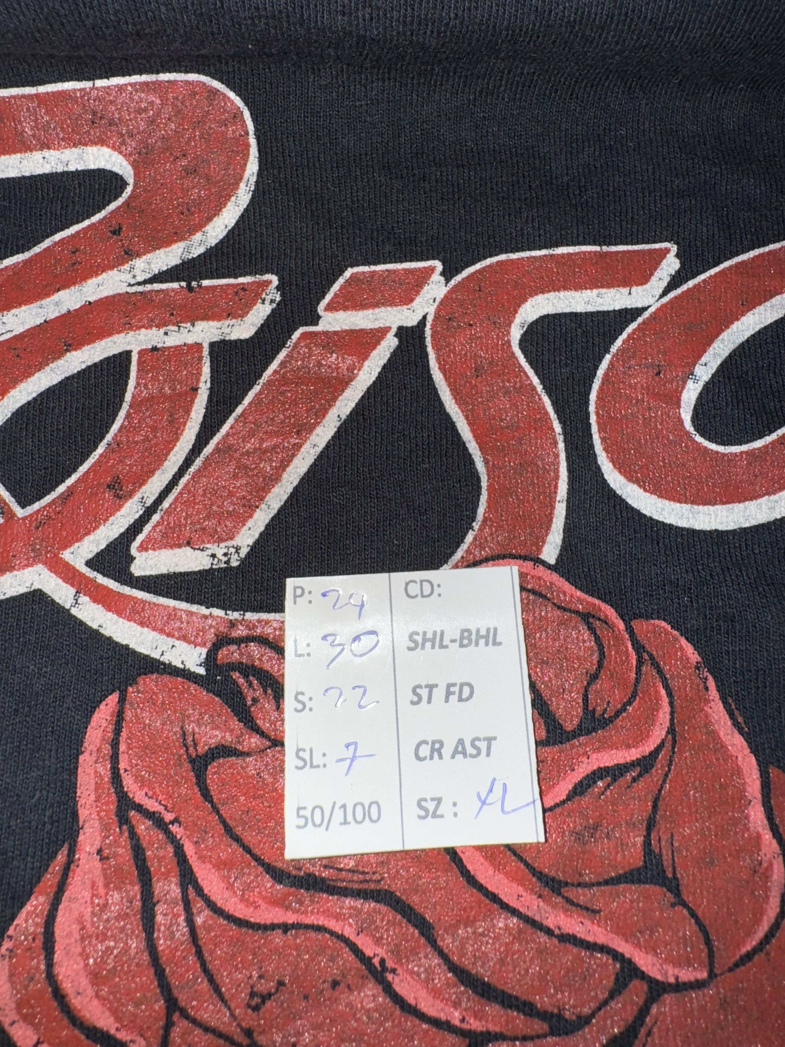 Band Tees VINTAGE POISON EVERY ROSE HAS IT'S THORN ROCK METAL GLAM Size US XL / EU 56 / 4 - 18 Thumbnail