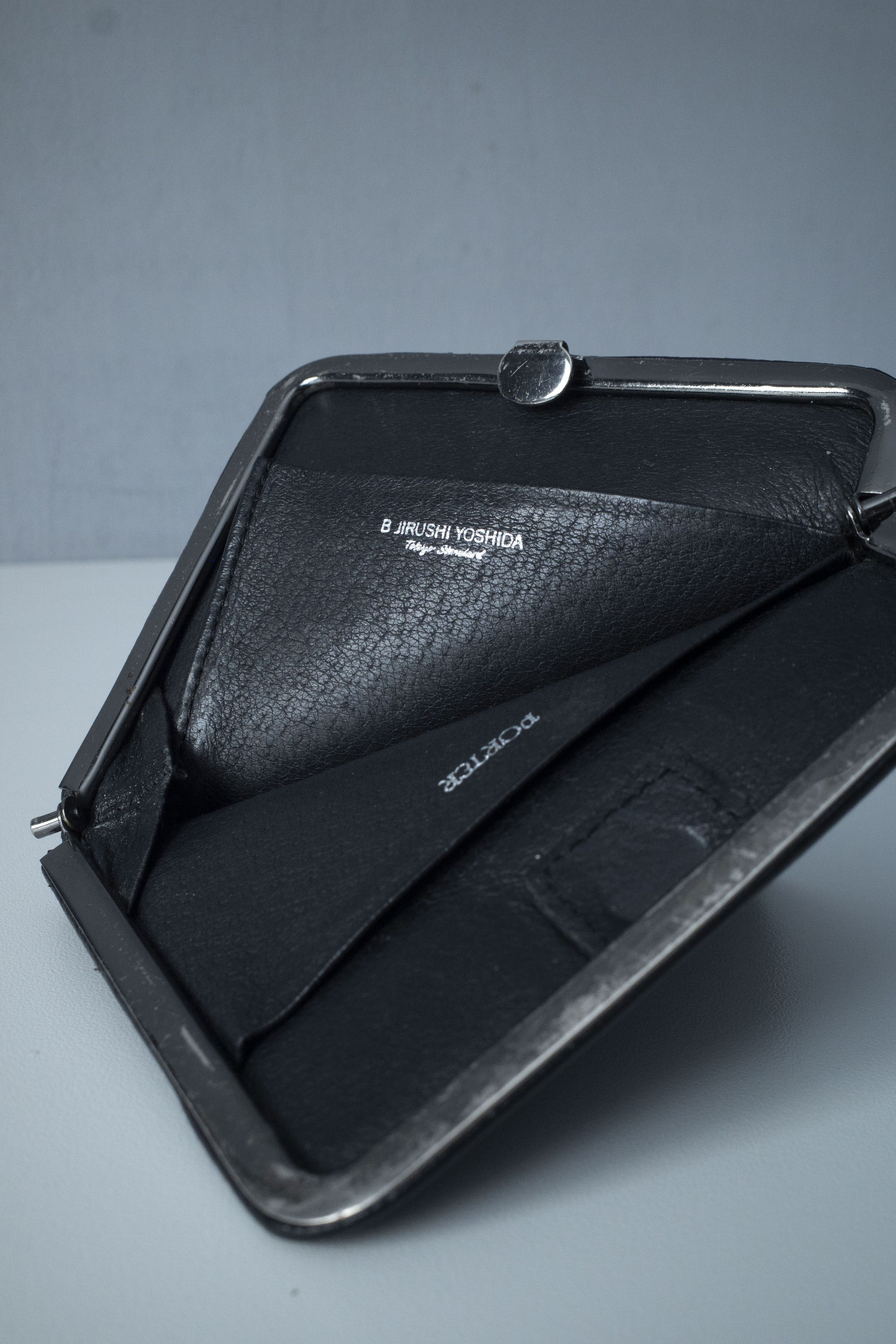 Porter B Jirushi Yoshida Leather Wallet