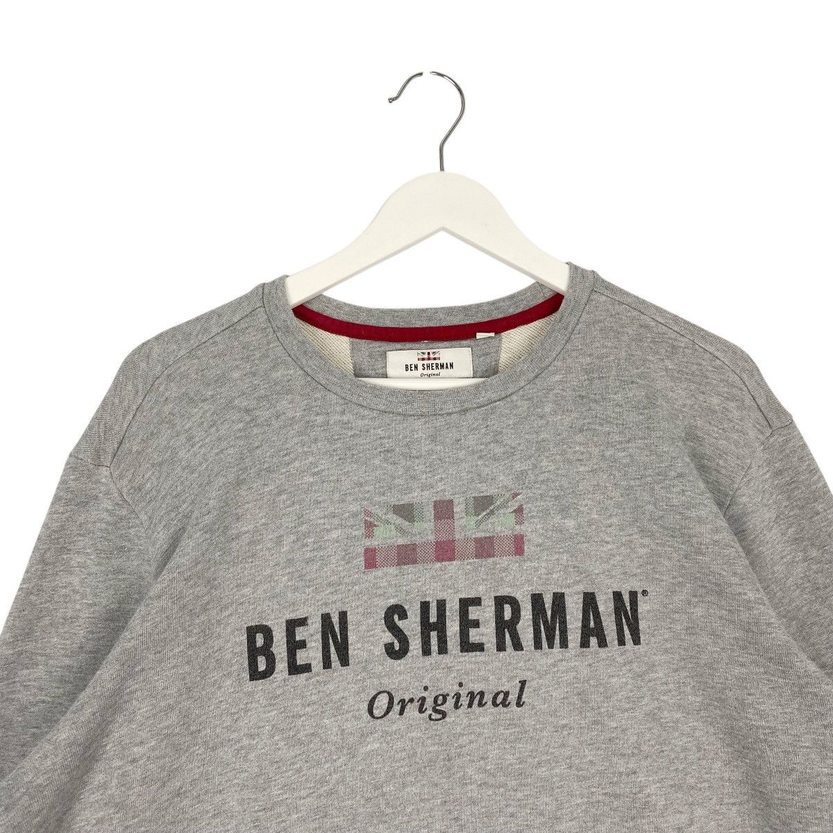 Vintage Vintage Ben Sherman Sweatshirt Crewneck Grey Pullover Size M Size US M / EU 48-50 / 2 - 4 Thumbnail
