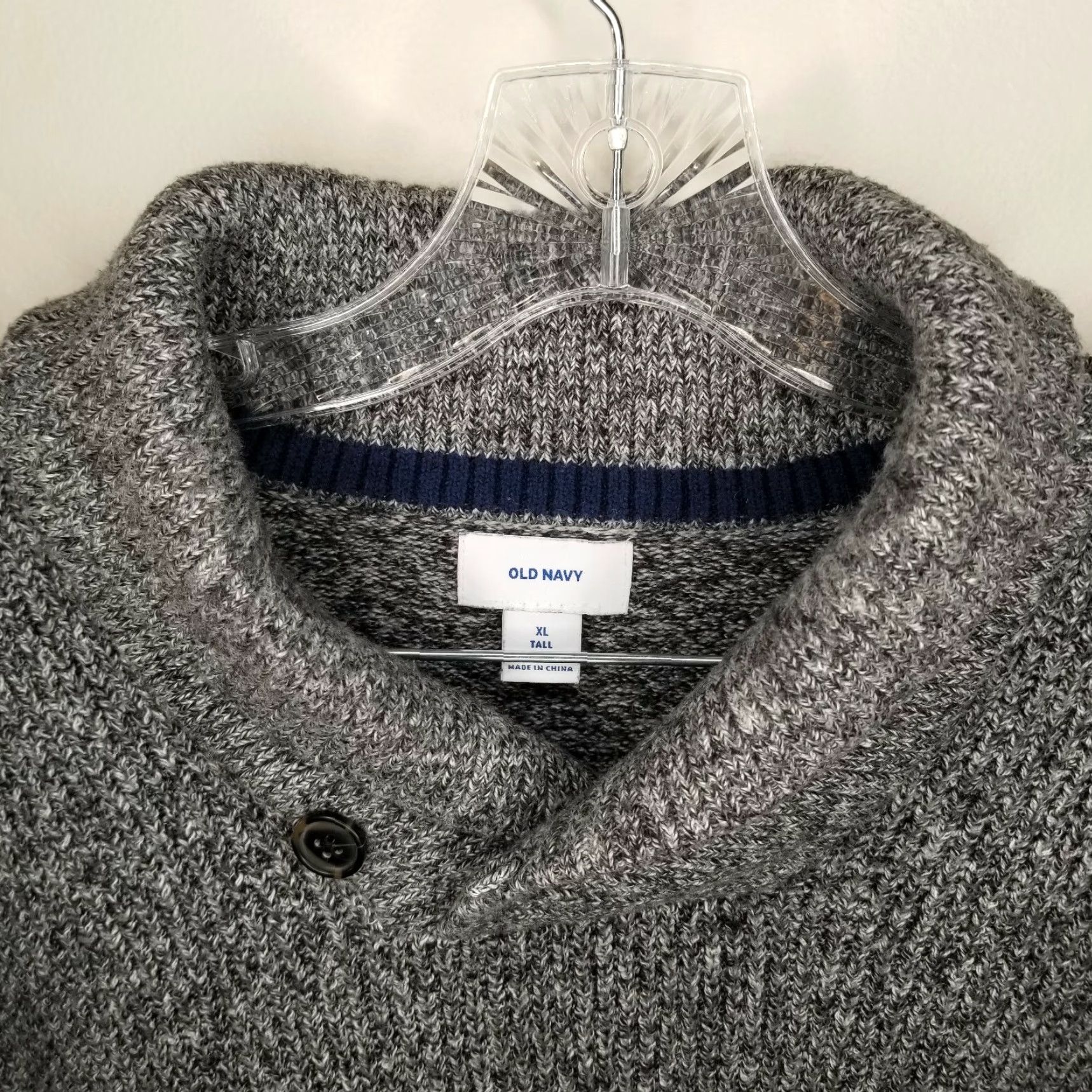 Old Navy Old Navy Sweater Adult XLT Gray Long Sleeve Pullover Mens Size US XL / EU 56 / 4 - 3 Thumbnail