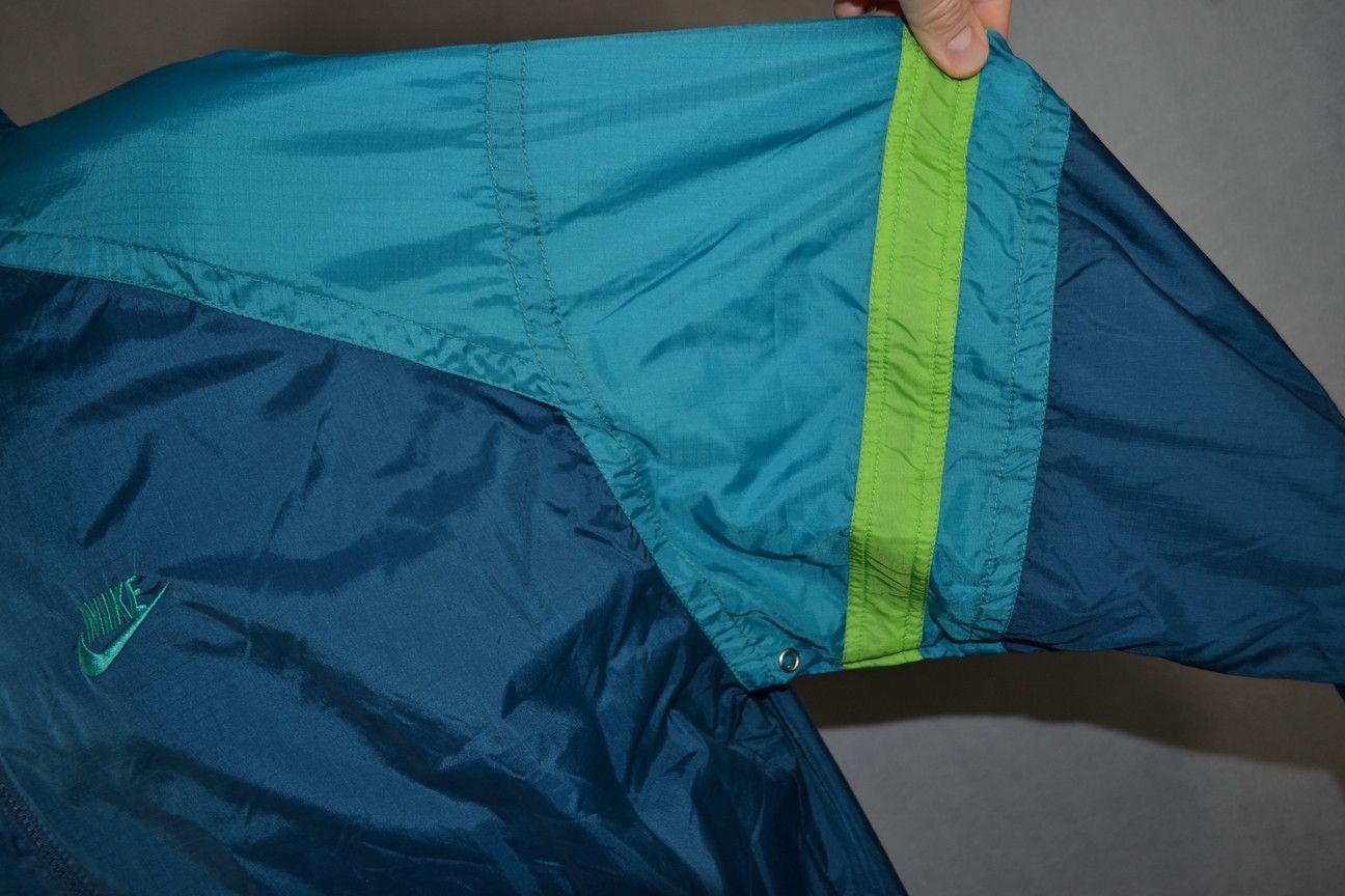 Nike × Vintage Vintage 90s Nike NEW Nylon Rip-stop Jacket XL Size US XL / EU 56 / 4 - 8 Thumbnail