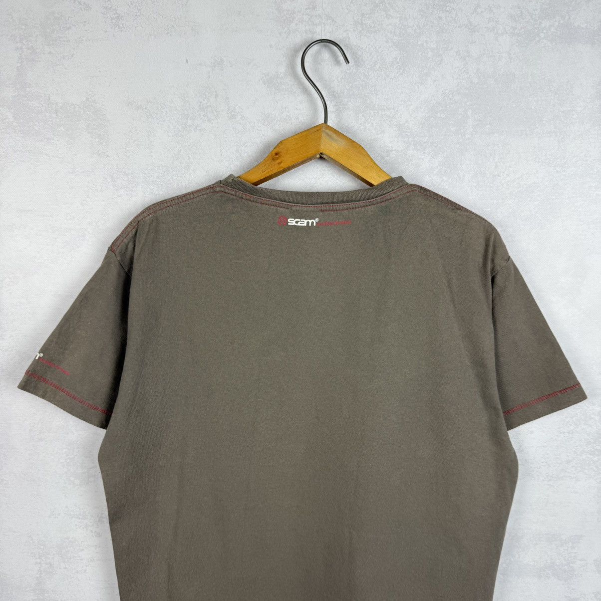 Vintage Vintage Pulp Fiction Brown T-Shirt Scam Size US M / EU 48-50 / 2 - 8 Thumbnail