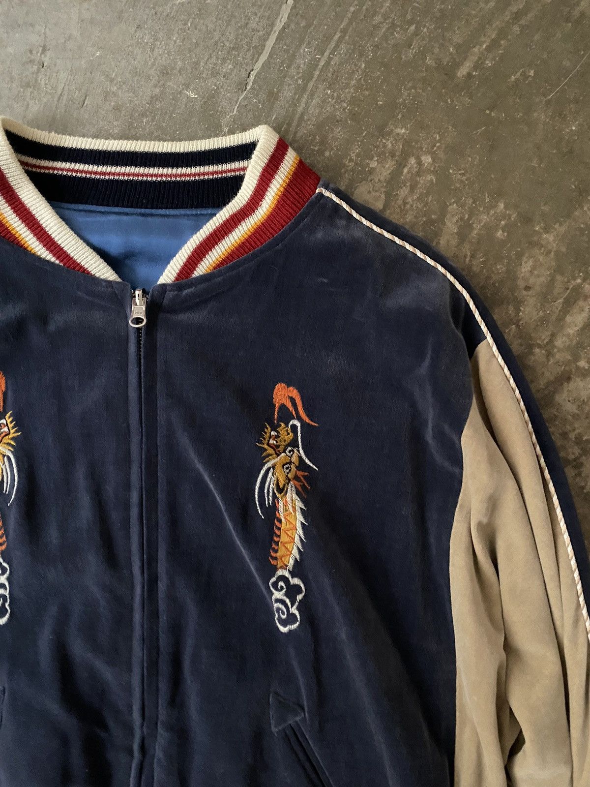 Japanese Brand Dairiku Japan Reversible Sovenior Sukajan Jacket Kapital Size US L / EU 52-54 / 3 - 2 Thumbnail