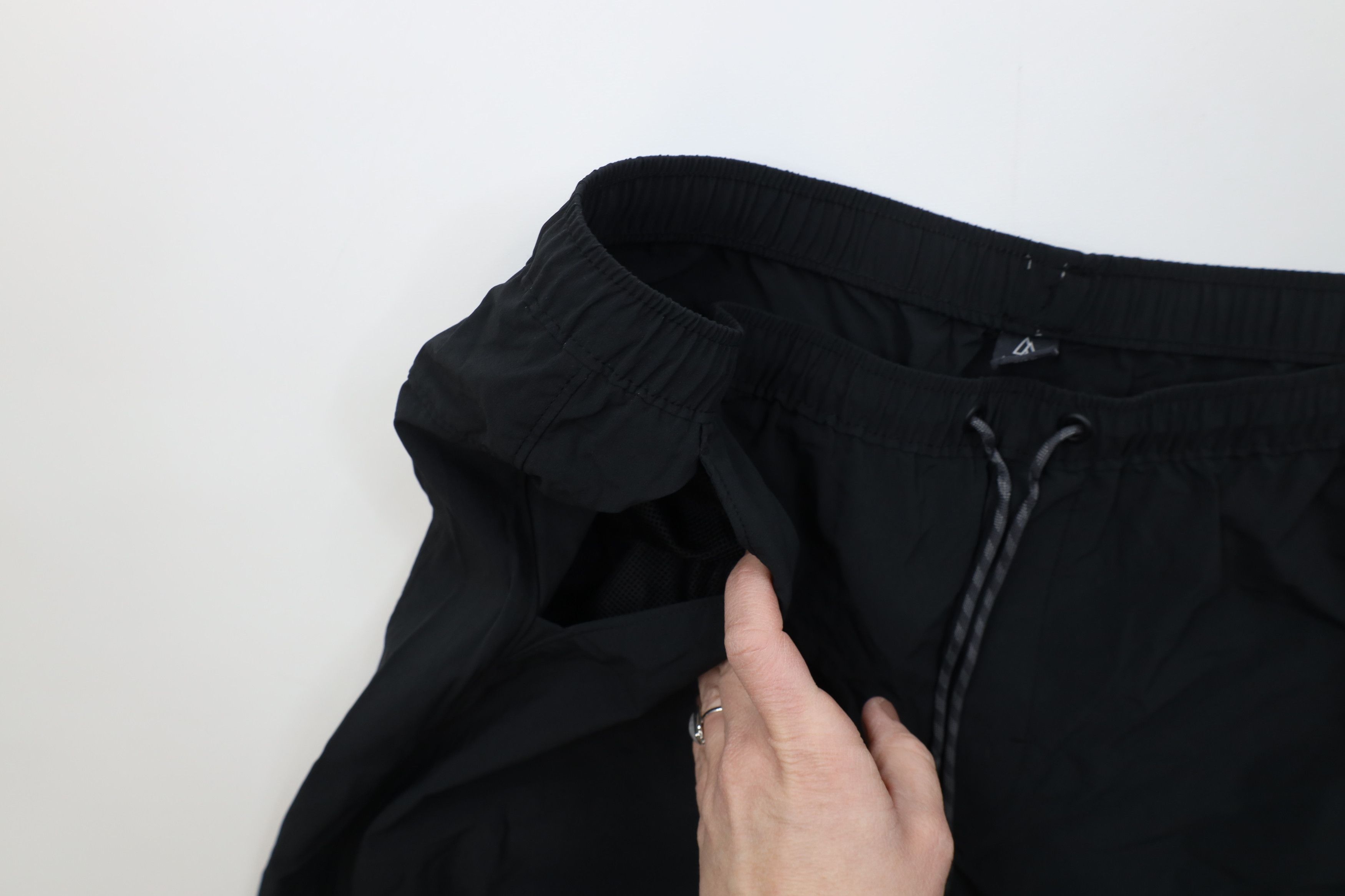 Vintage Alpine Design Hiking Trekking Running Jogging Pants Black Size US 38 / EU 54 - 7 Thumbnail