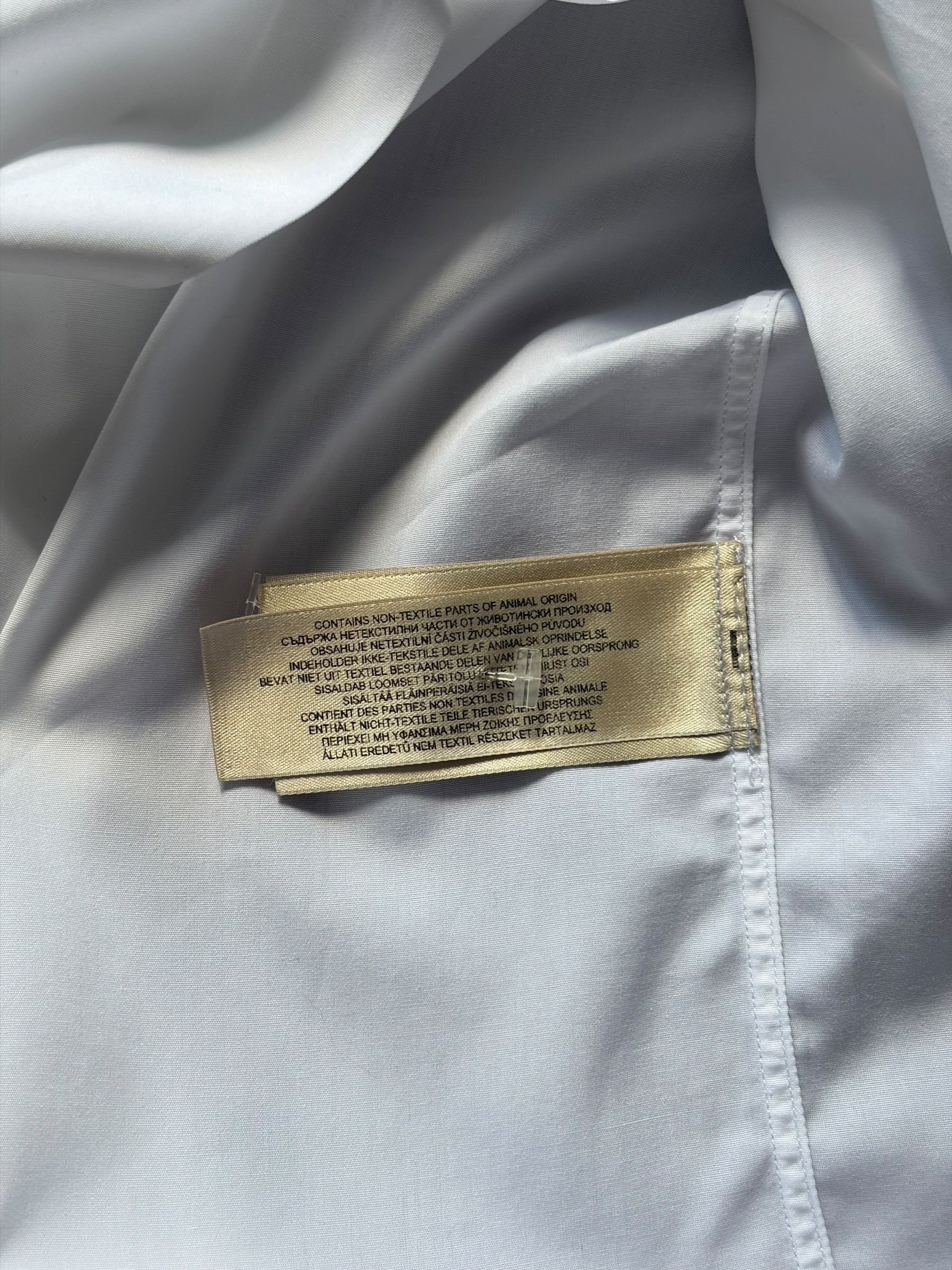 Burberry Burberry White Button Up Shirt Mens Modern Fit 15 1/2 - 39 Size US M / EU 48-50 / 2 - 5 Thumbnail